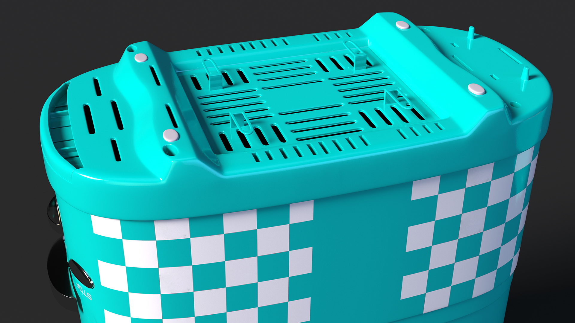 Toaster Carrying Hot Dog 3D model