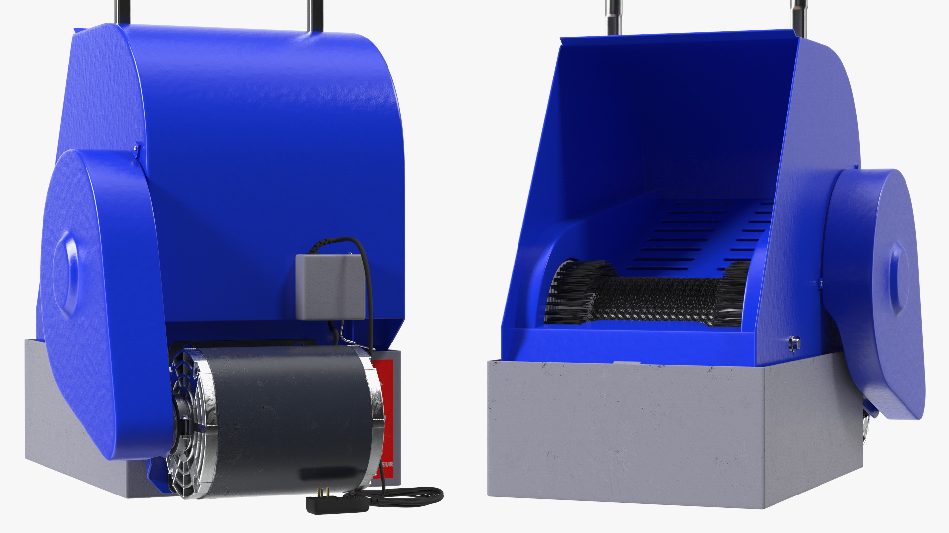 3D Outdoor Boot Scrubber Blue