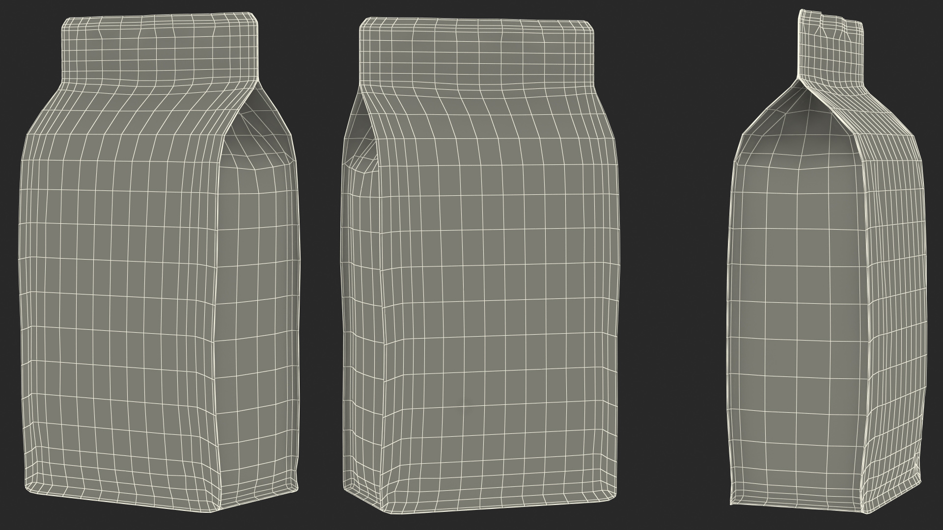 3D Barley Groats Package