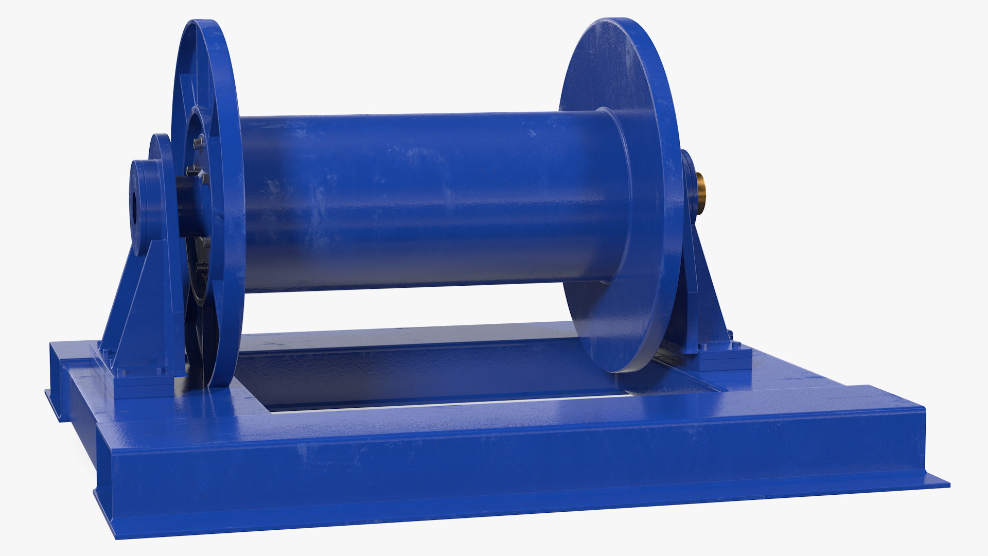 3D model Winch Wire Rope Drum