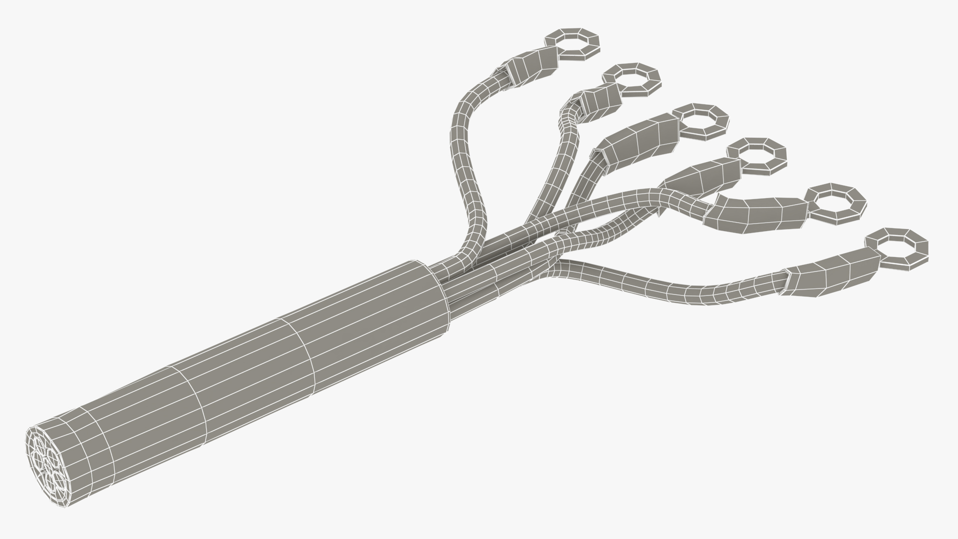 3D 6 Cores Electric Wire