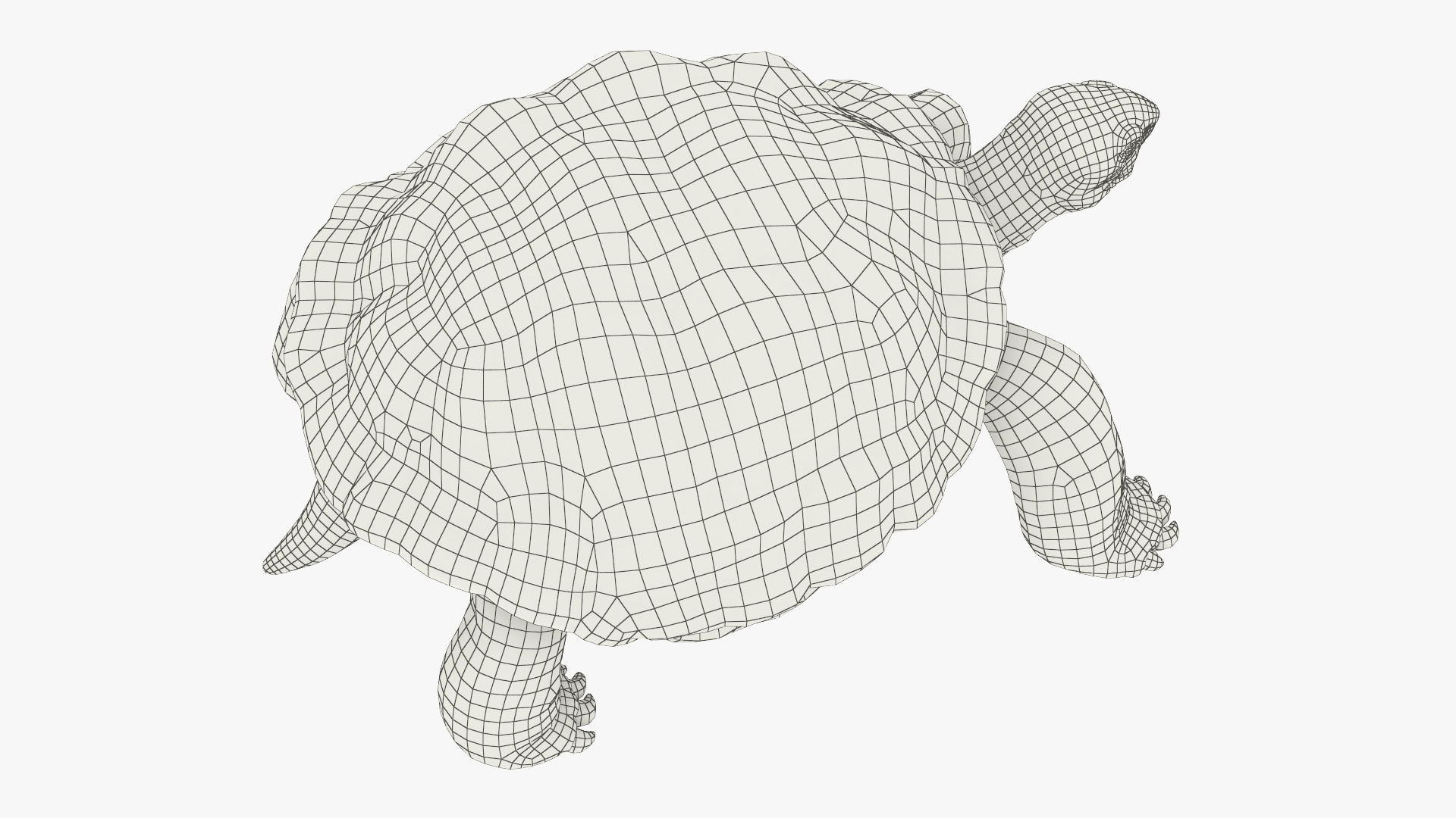 Turtle Chelonoidis Niger Set Animated Rigged - view 7