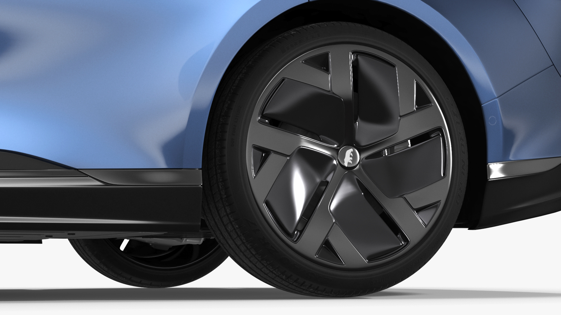 3D Lucid Air Electric Luxury Sedan Sapphire Rigged for Maya