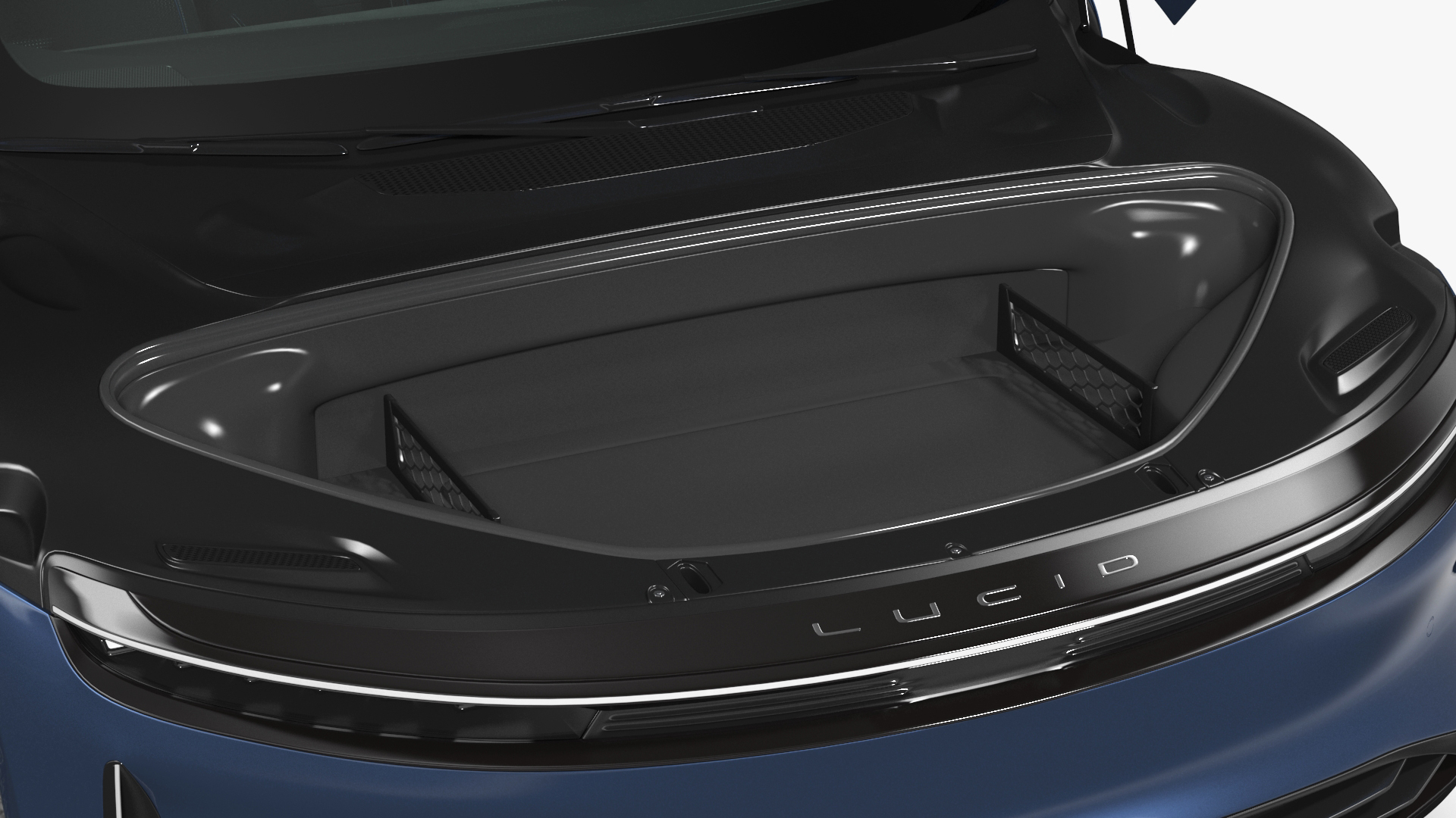 3D Lucid Air Electric Luxury Sedan Sapphire Rigged for Maya
