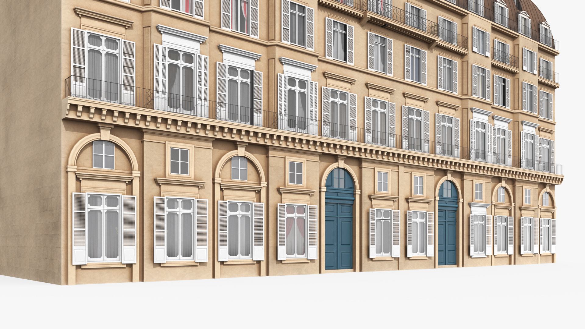 3D Traditional Historical Building