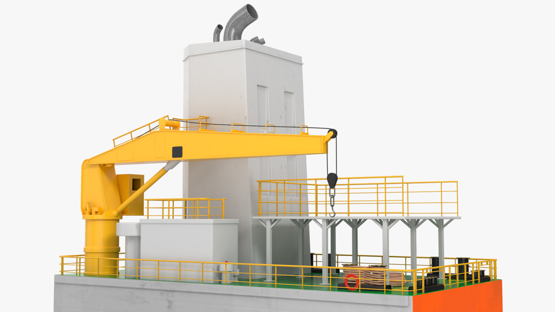 Blue Marlin Heavy Lift Vessel 3D model