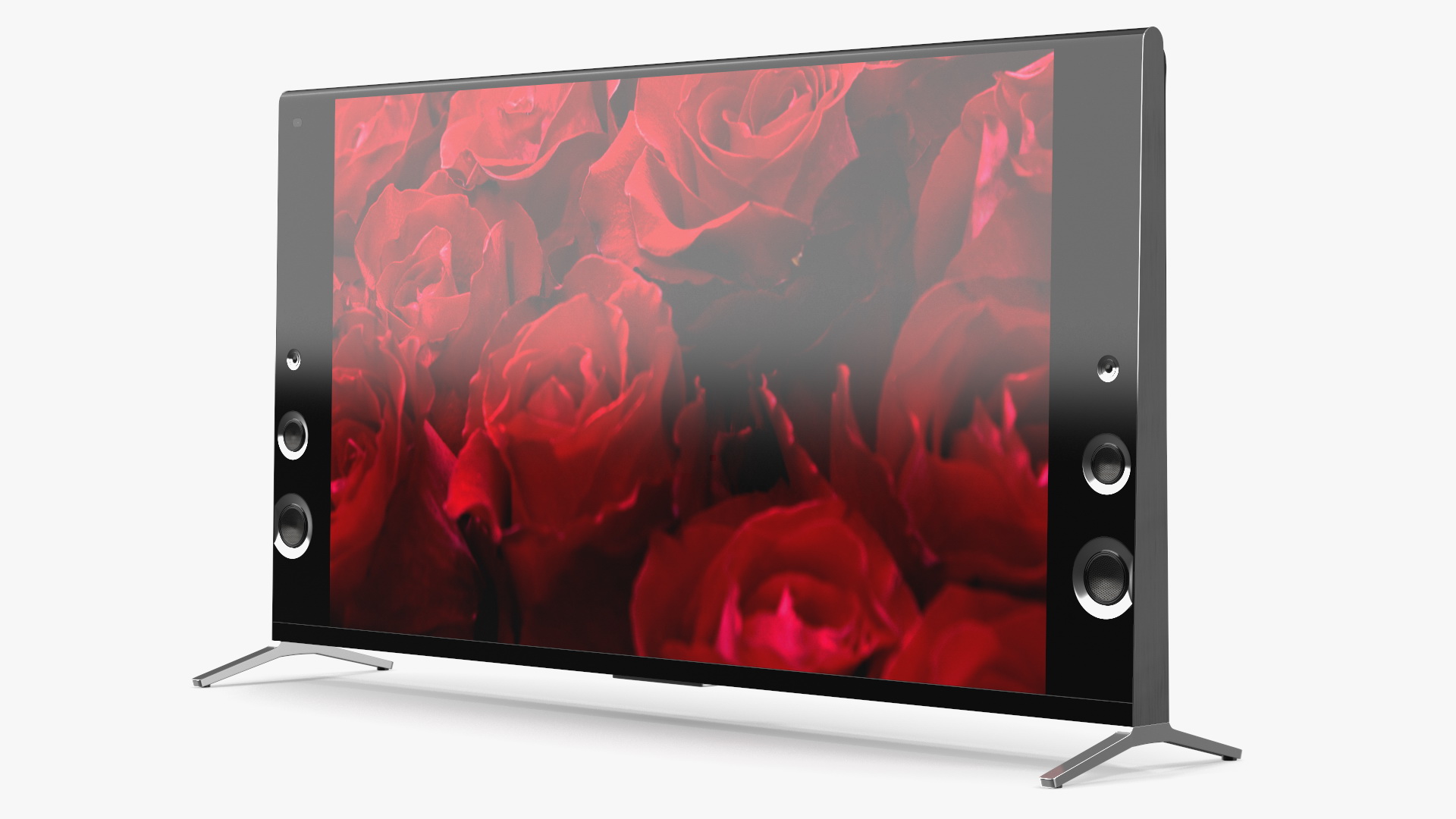 Modern Flat Screen Television 3D model