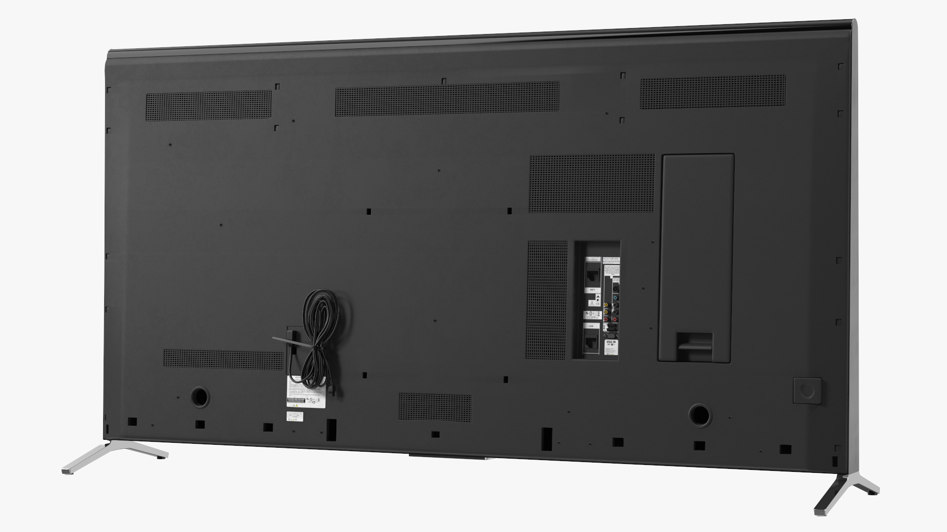 Modern Flat Screen Television 3D model