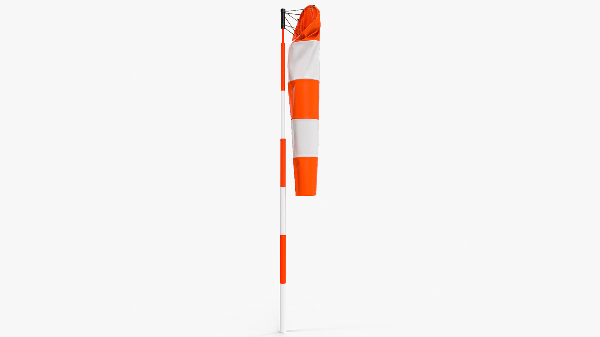 Striped Wind Cone Calm 3D