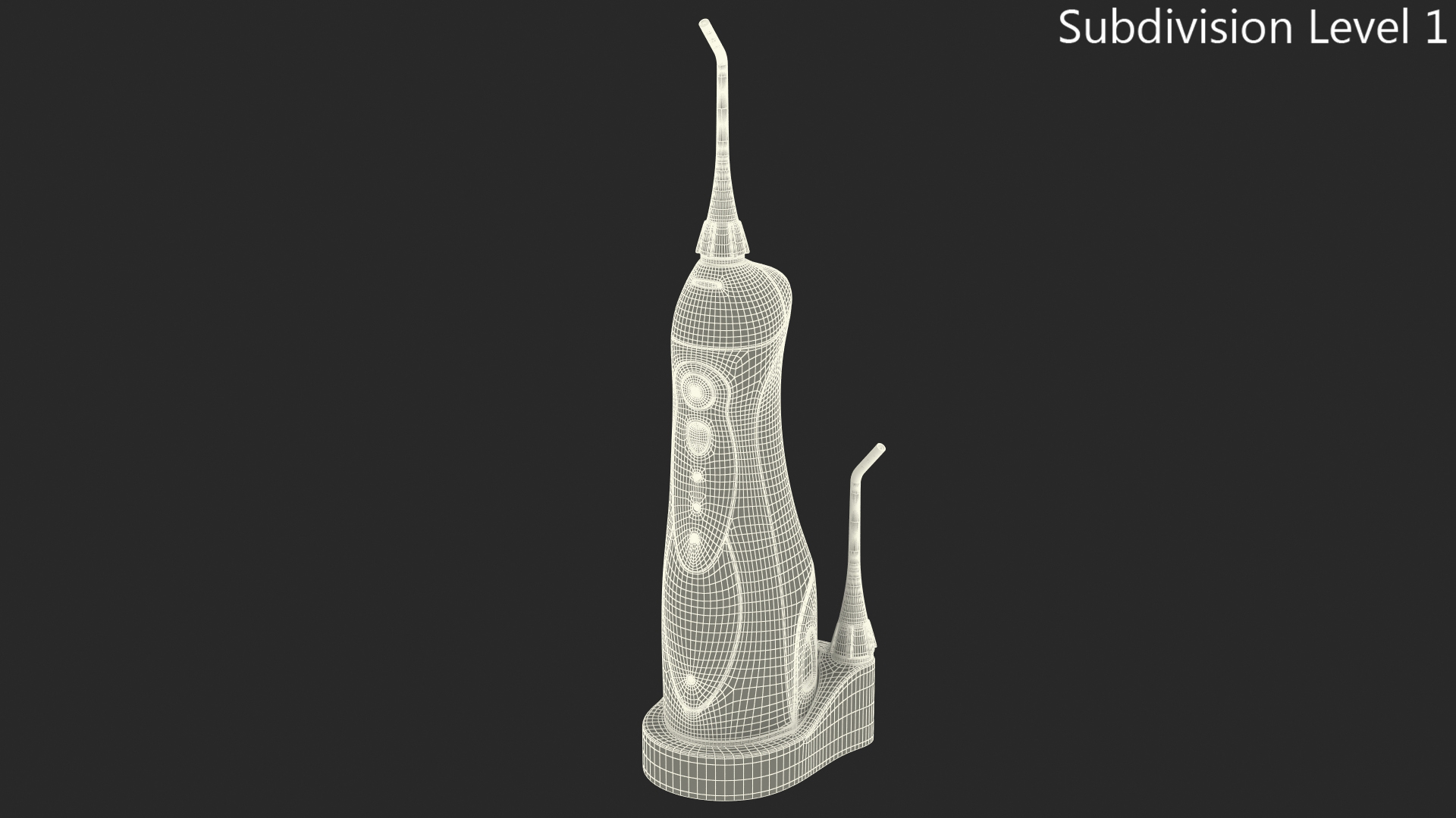 3D Panasonic EW1311 Dental Oral Irrigator model