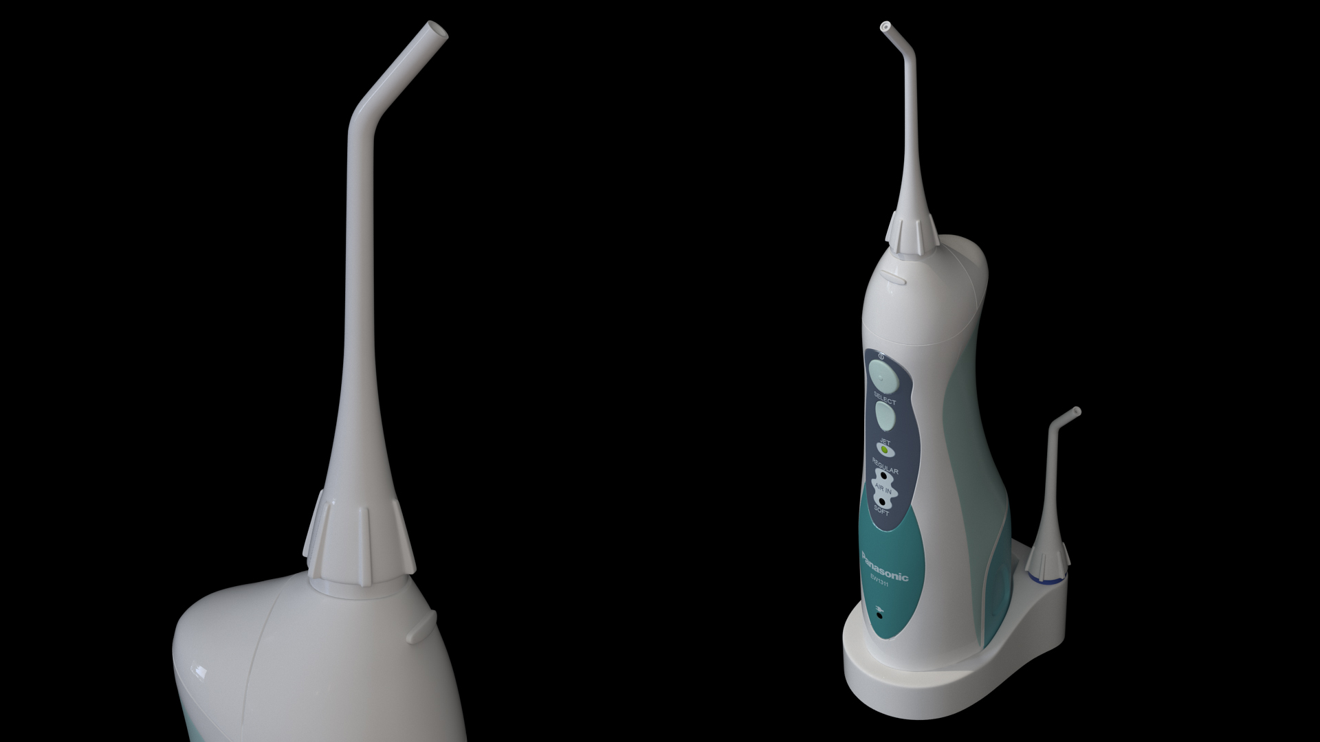 3D Panasonic EW1311 Dental Oral Irrigator model