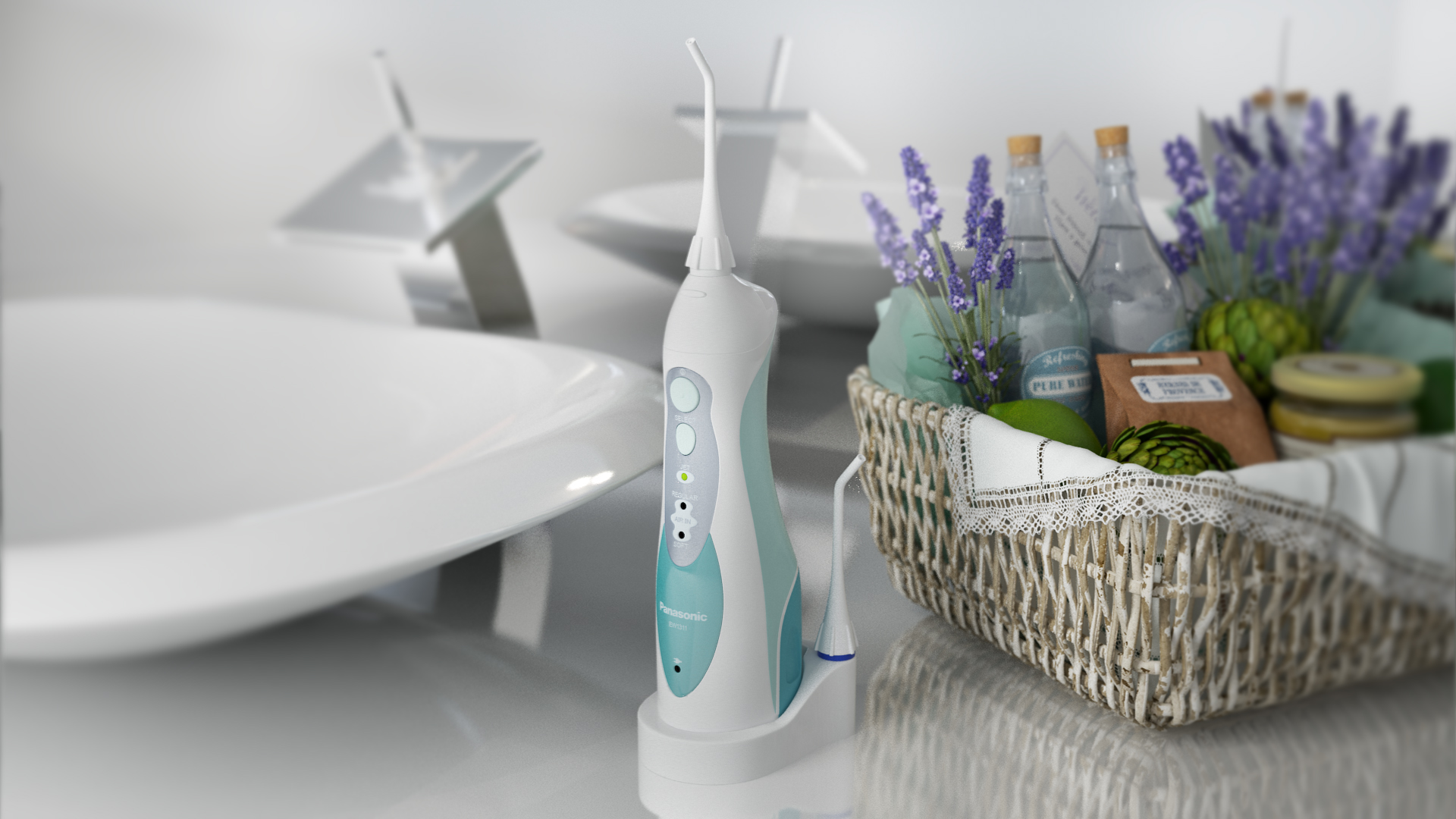 3D Panasonic EW1311 Dental Oral Irrigator model