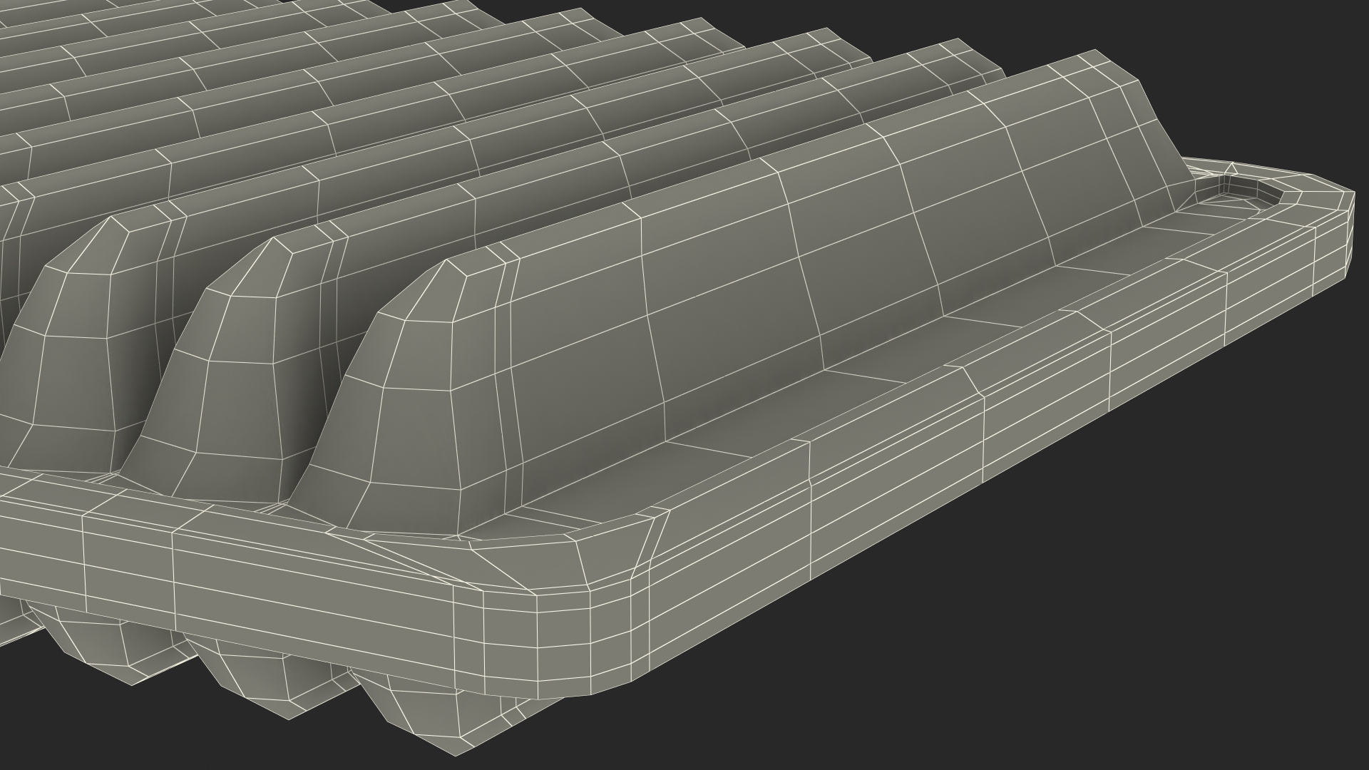 3D Engine Filter model