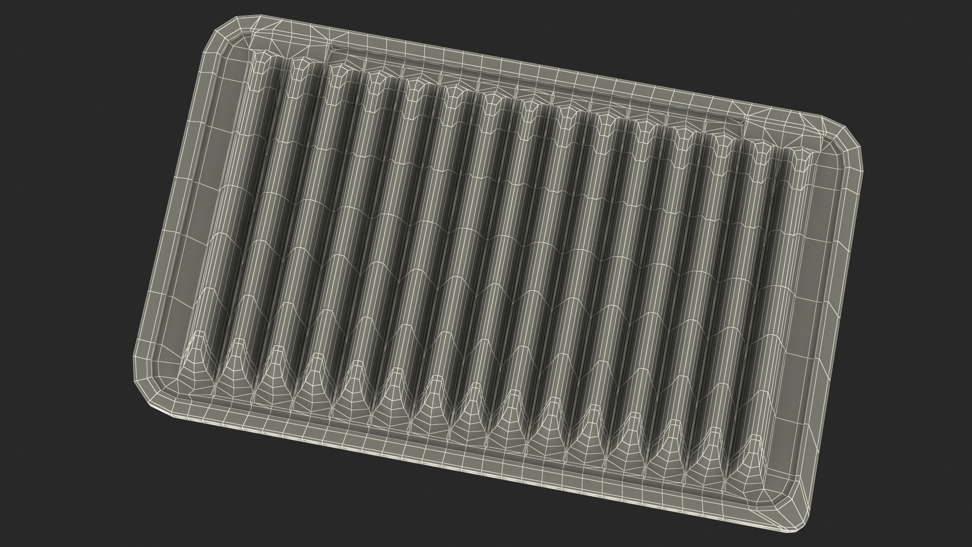 3D Engine Filter model