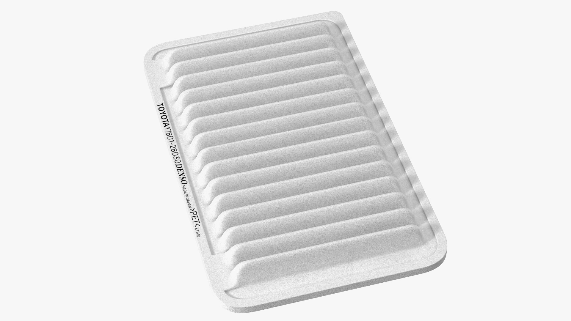 3D Engine Filter model