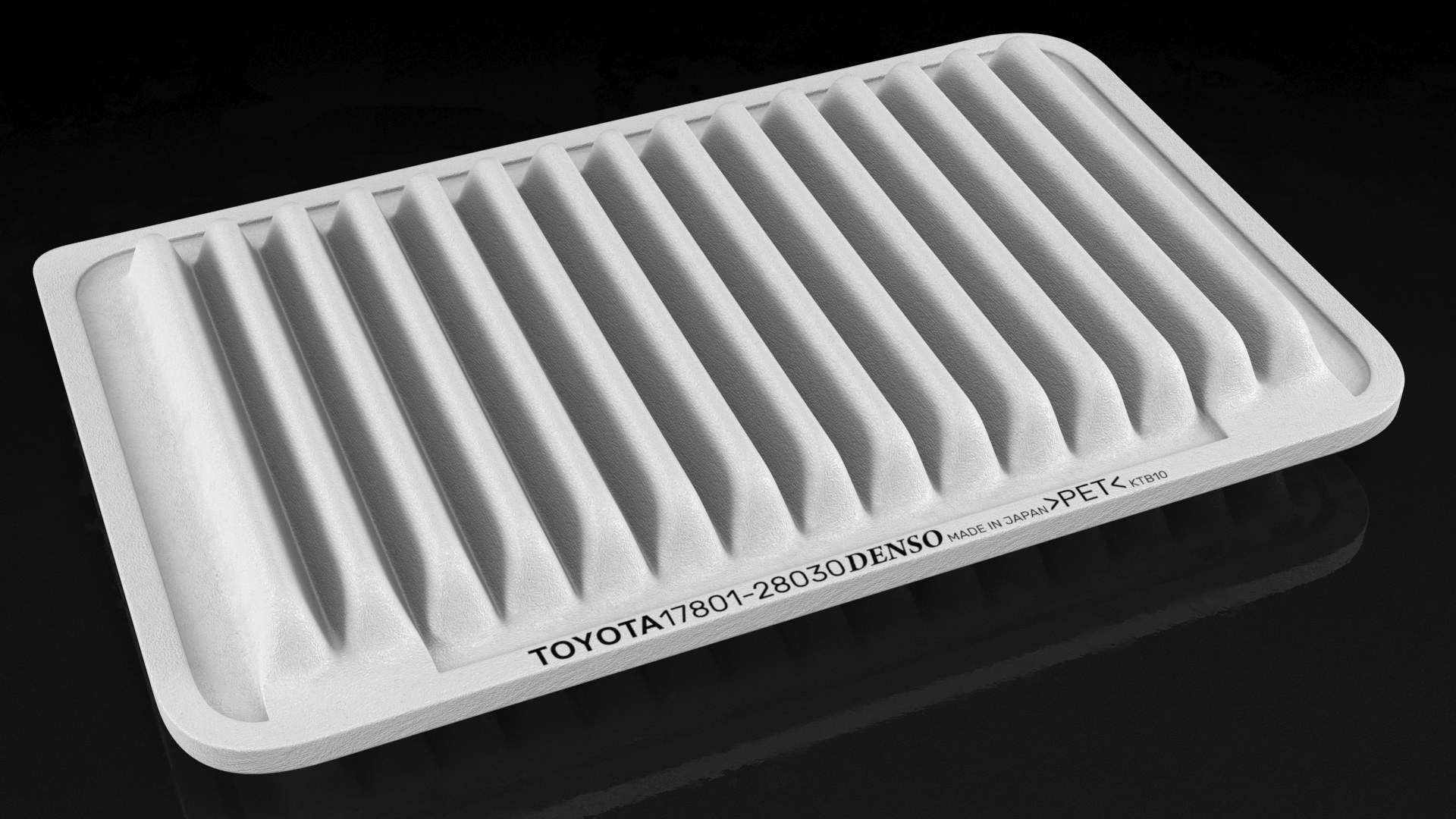 3D Engine Filter model