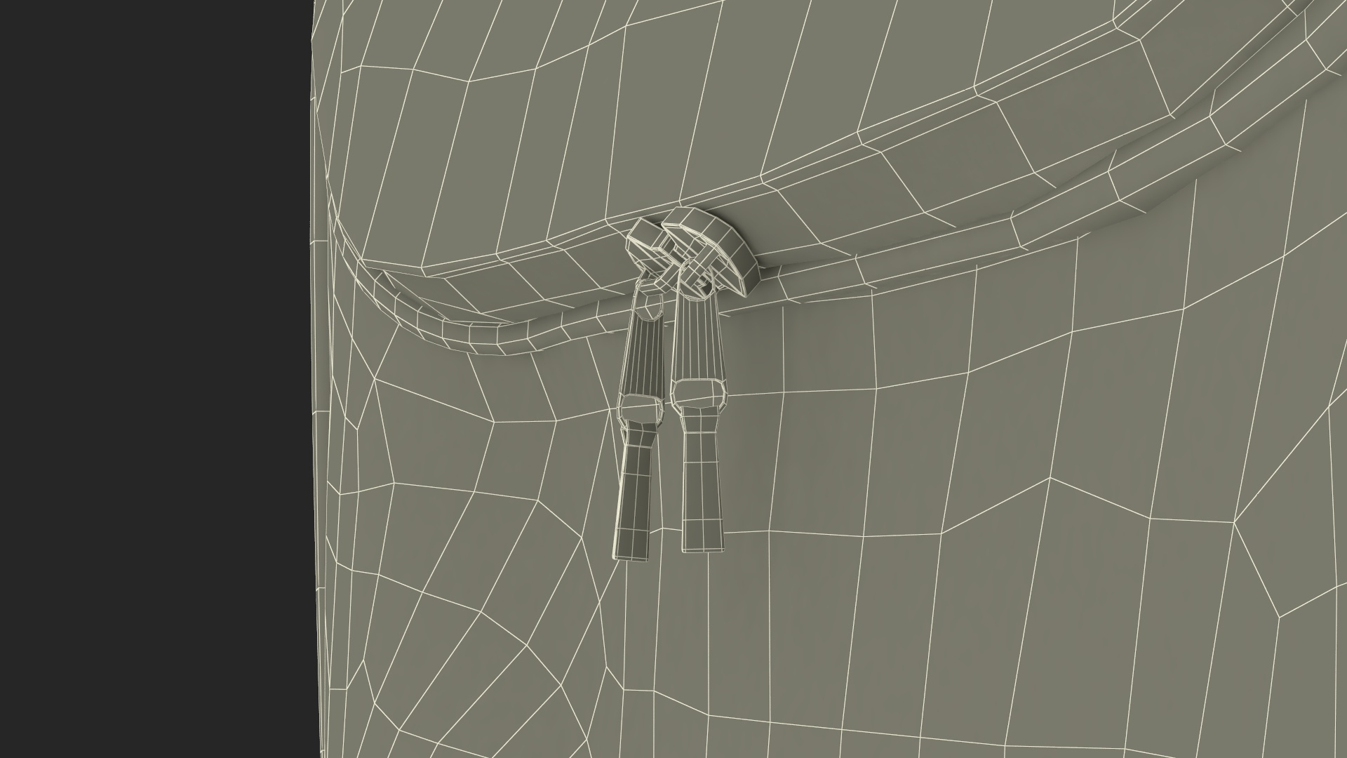 3D Equipment Bag model