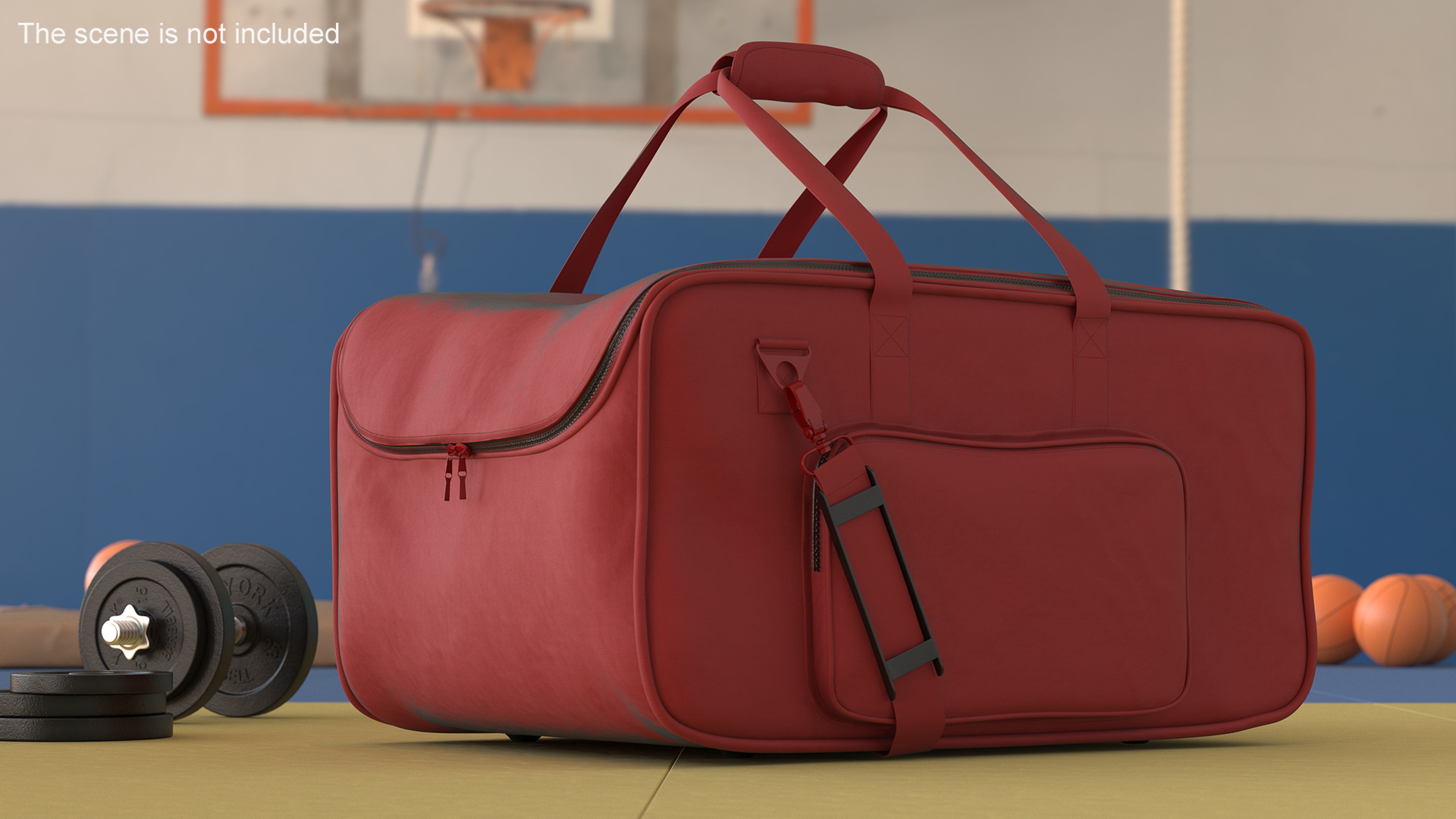 3D Equipment Bag model