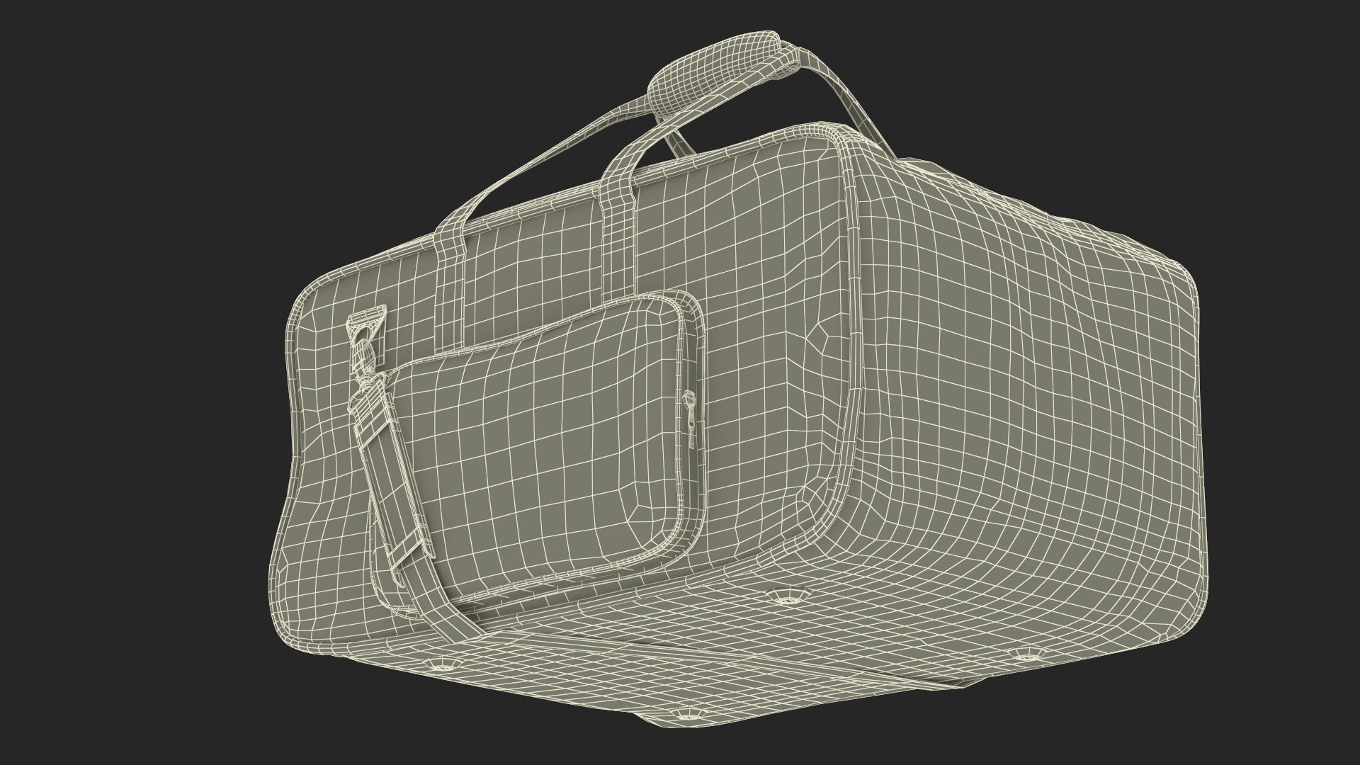 3D Equipment Bag model