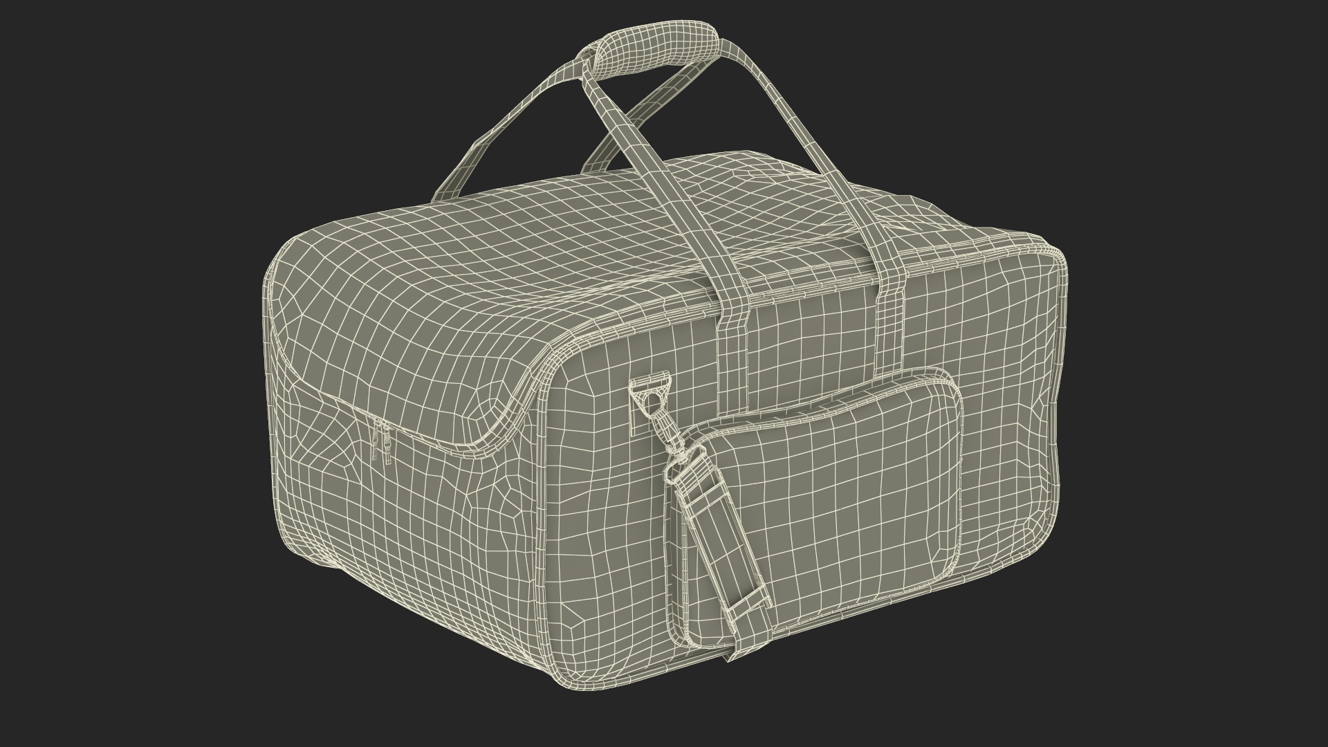 3D Equipment Bag model