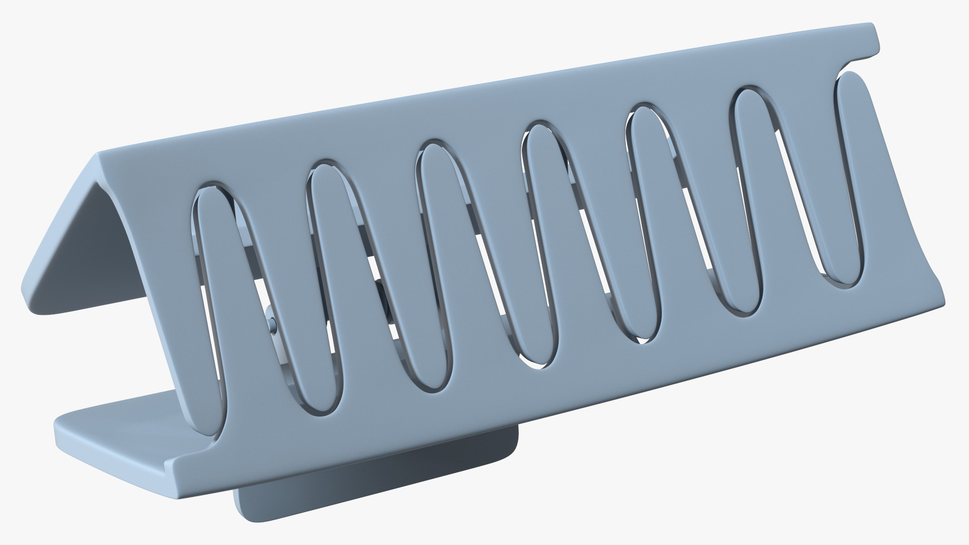 3D model Claw Hair Clip Large Blue