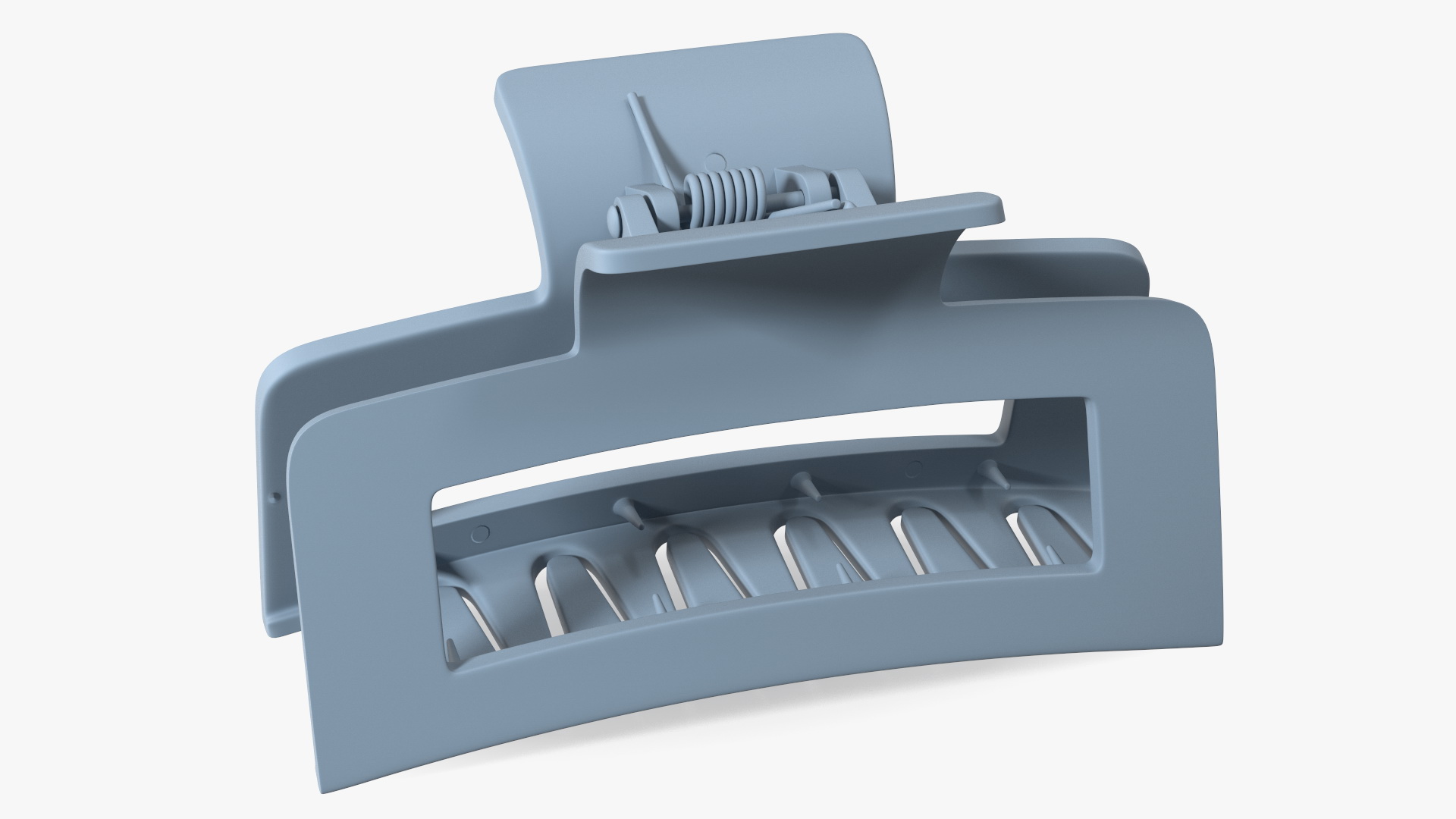 3D model Claw Hair Clip Large Blue