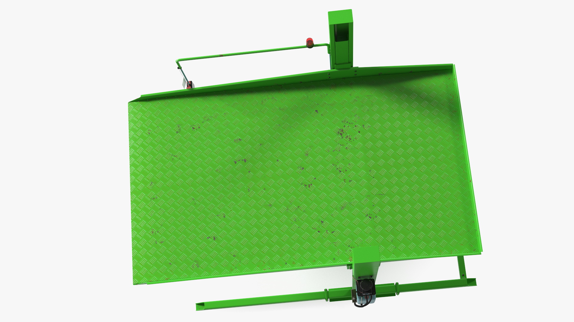 3D Two Post Parking Lift Rigged model