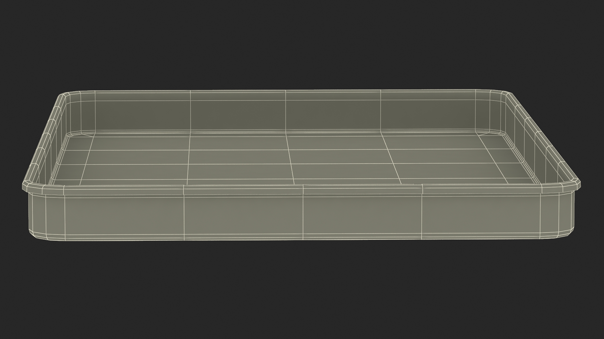 3D Bakeware Oven Tray model