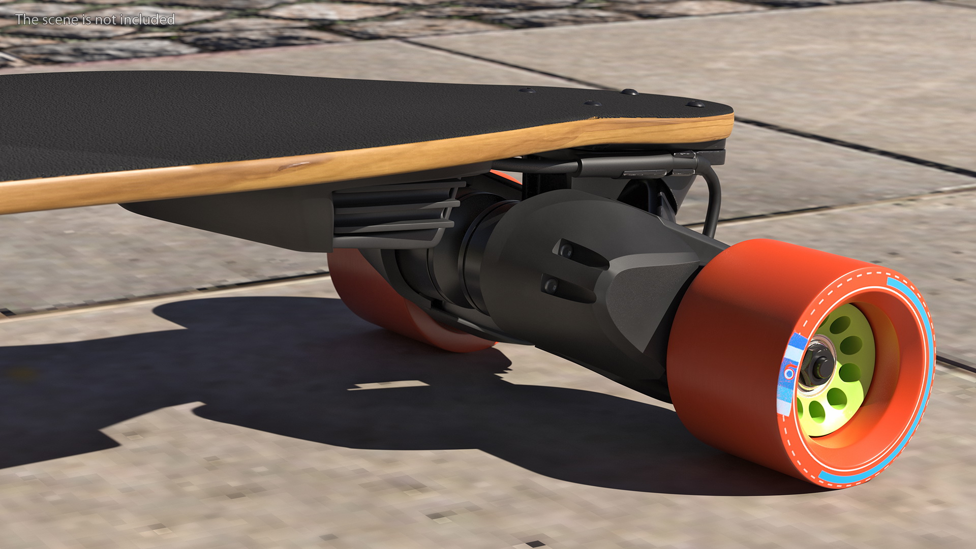 3D model Boosted 2nd Gen Dual Electric Skateboard