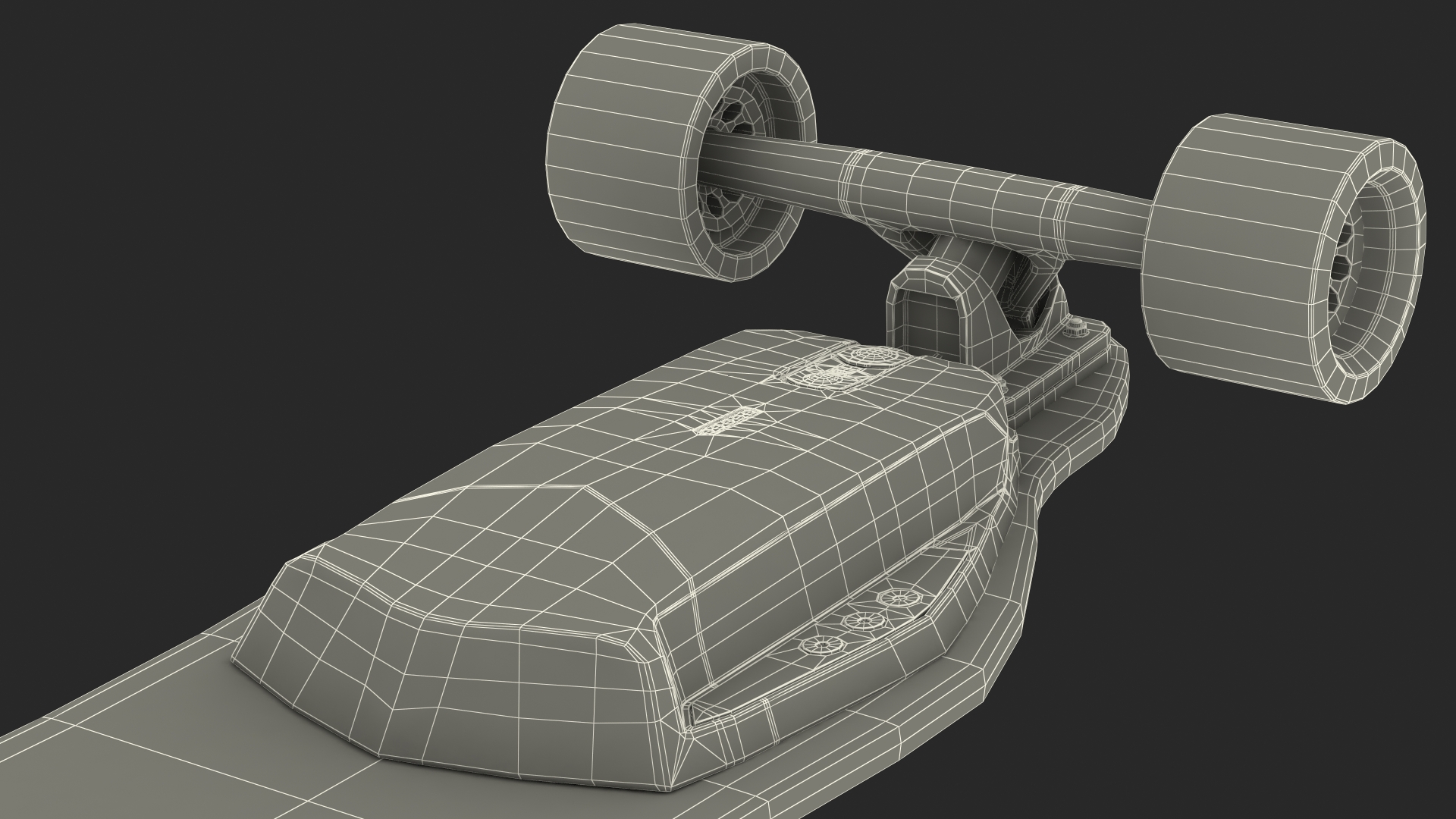 3D model Boosted 2nd Gen Dual Electric Skateboard