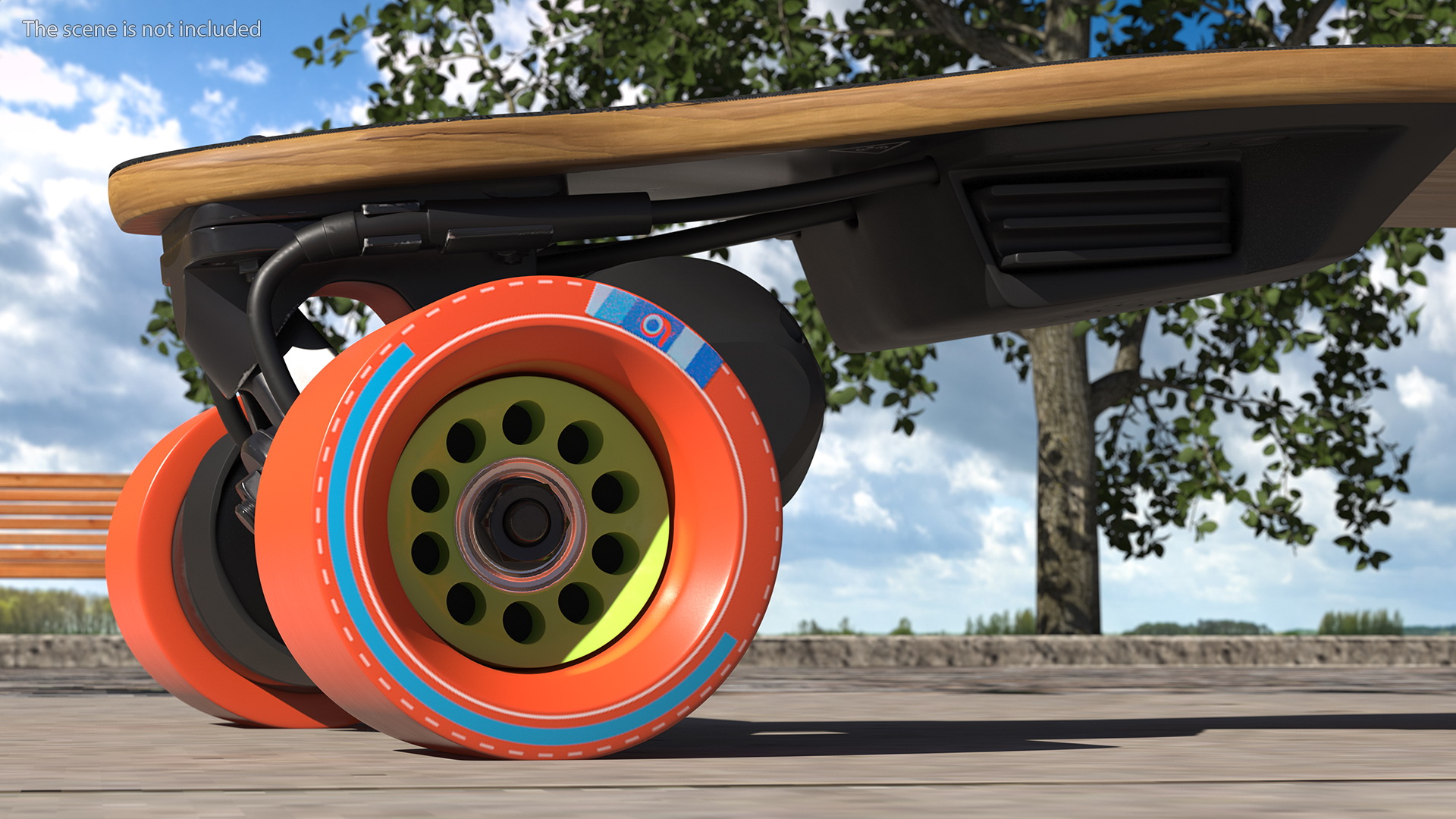 3D model Boosted 2nd Gen Dual Electric Skateboard