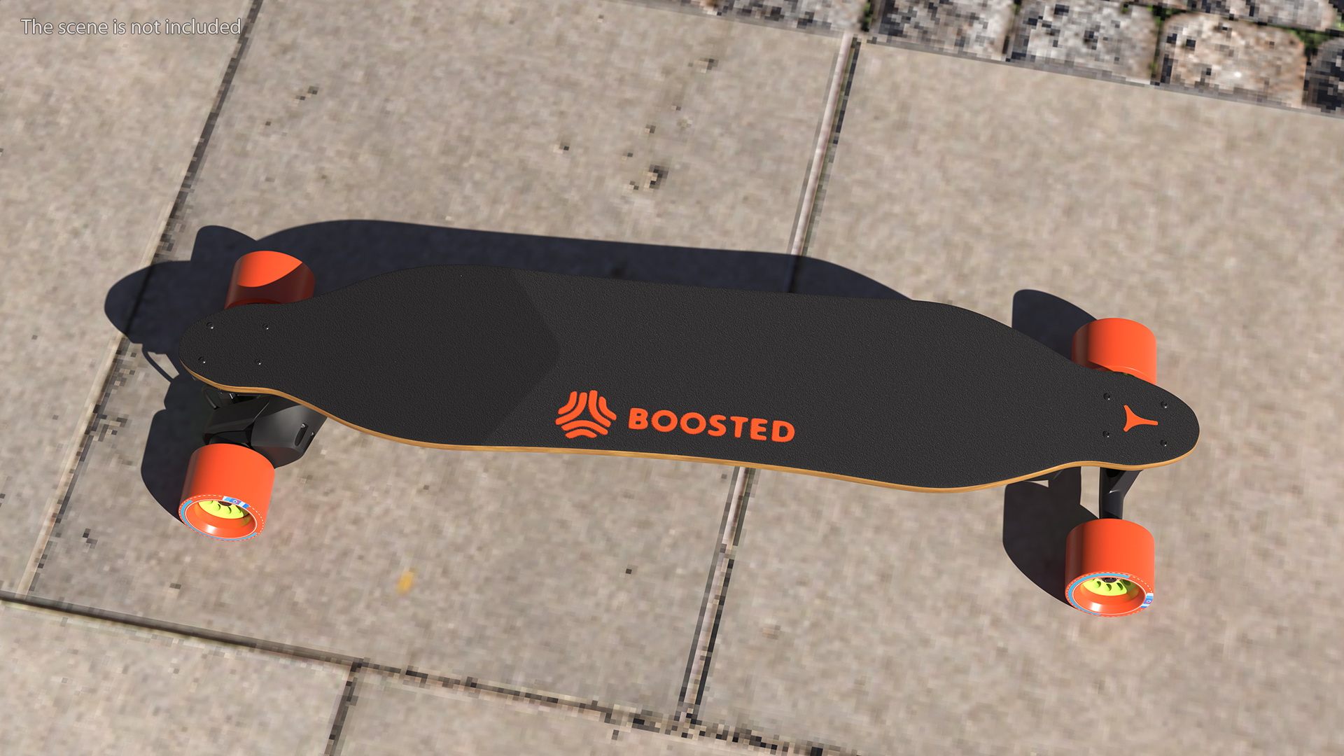 3D model Boosted 2nd Gen Dual Electric Skateboard