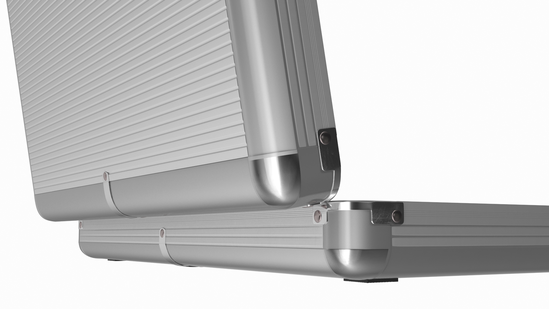 3D Aluminum Case with Foam model