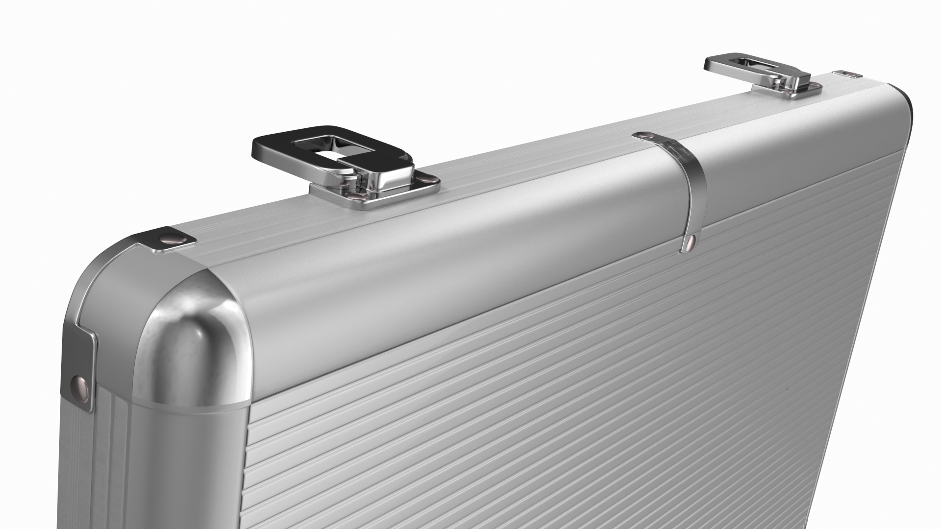 3D Aluminum Case with Foam model