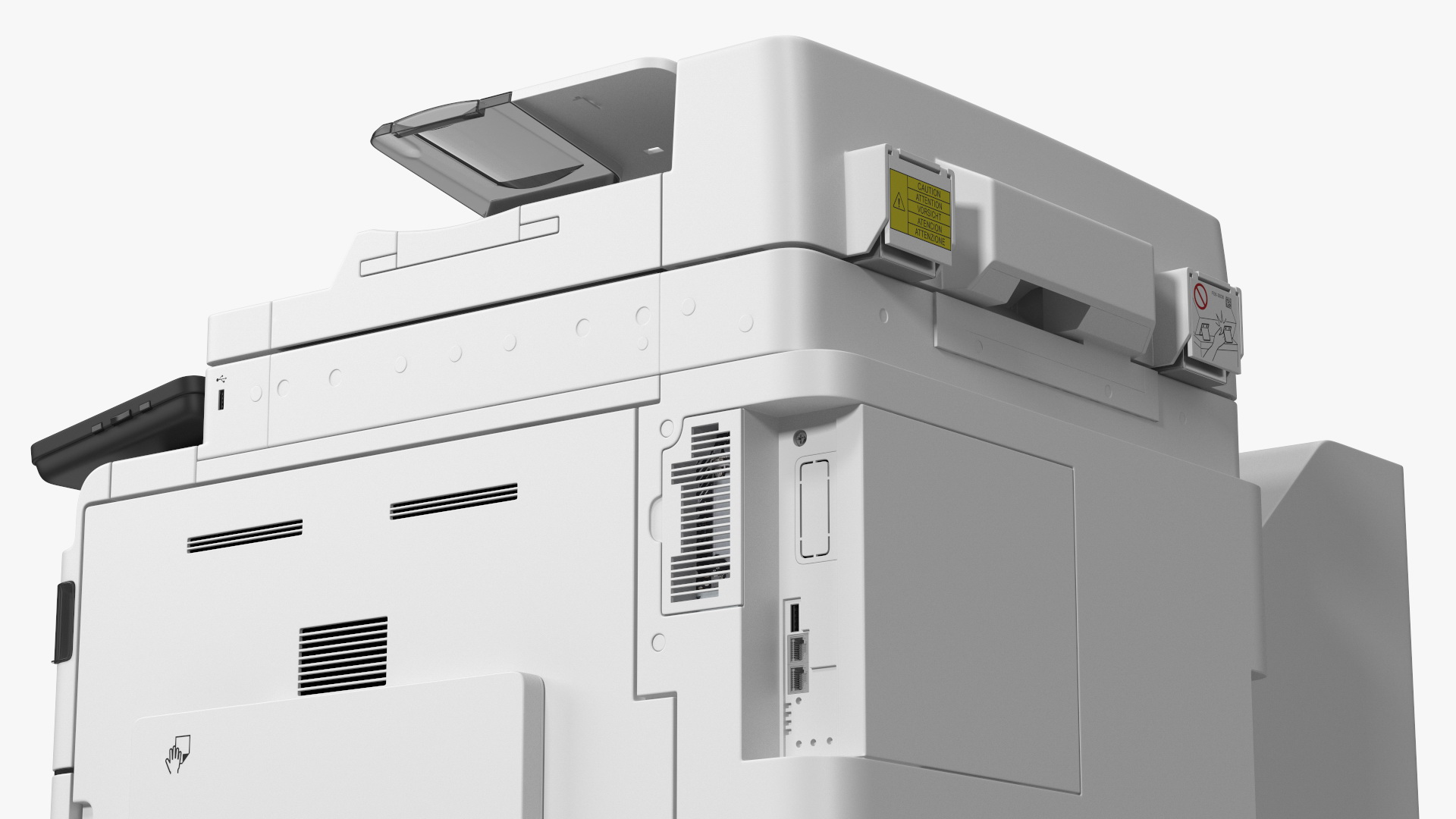 3D MFP Canon ImageRUNNER ADVANCE 4551i II with Booklet Finisher Y1 model