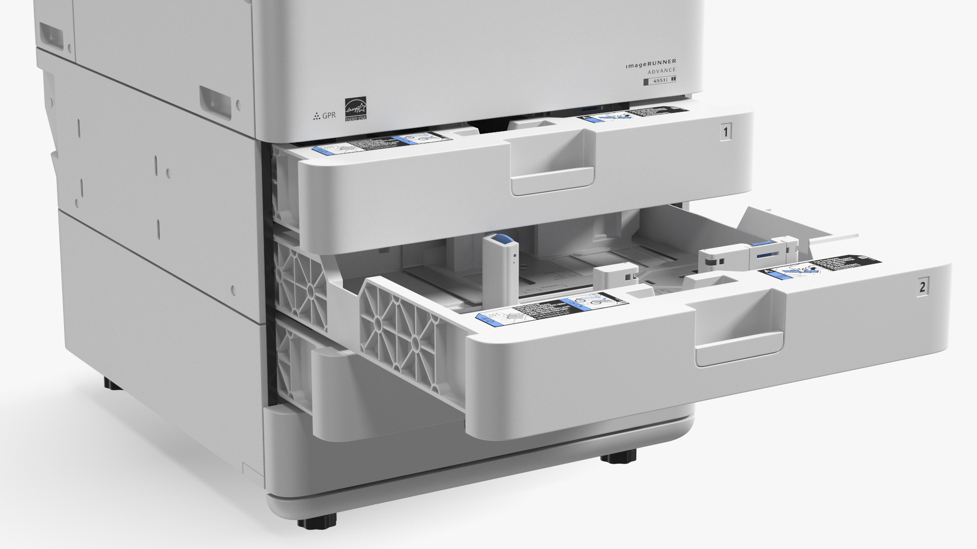 3D MFP Canon ImageRUNNER ADVANCE 4551i II with Booklet Finisher Y1 model