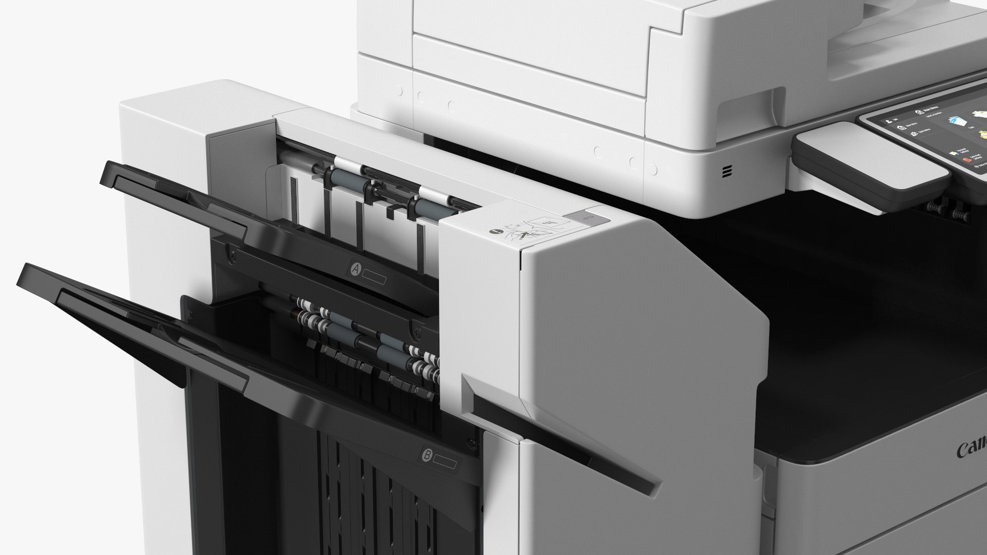 3D MFP Canon ImageRUNNER ADVANCE 4551i II with Booklet Finisher Y1 model