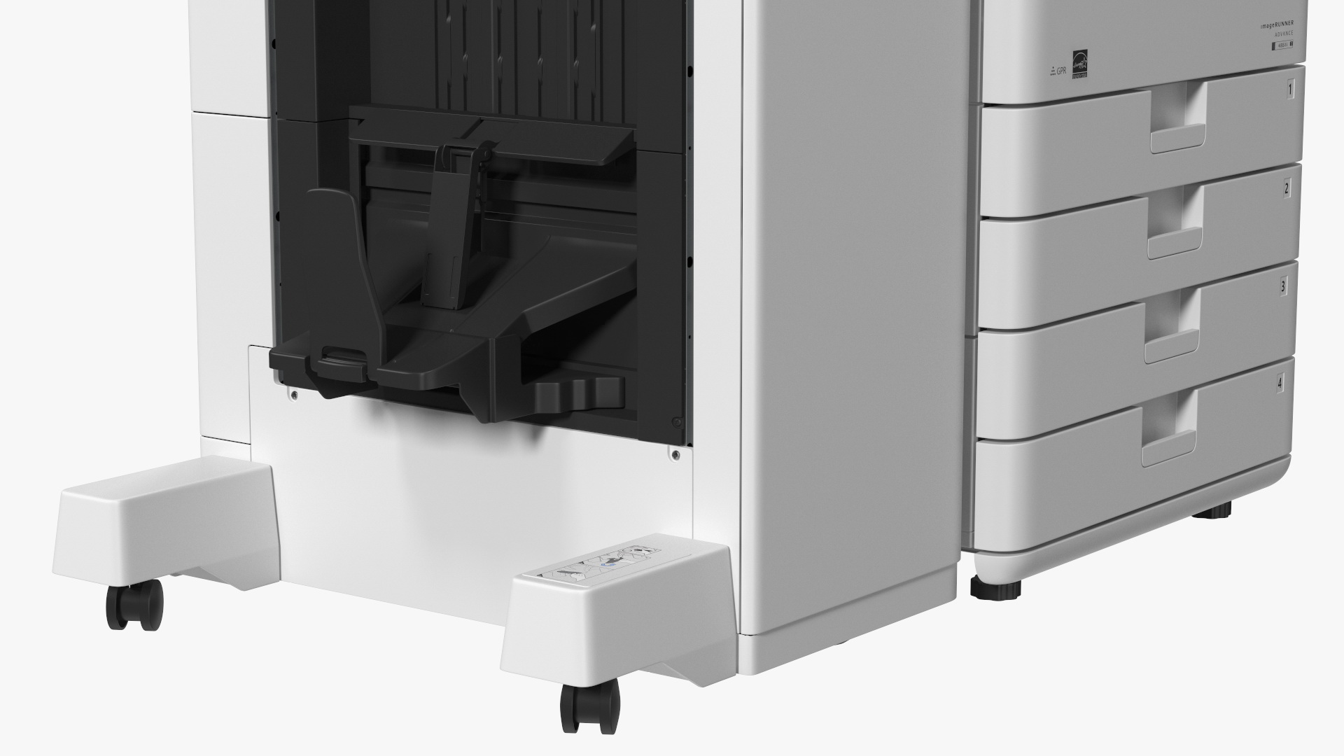 3D MFP Canon ImageRUNNER ADVANCE 4551i II with Booklet Finisher Y1 model