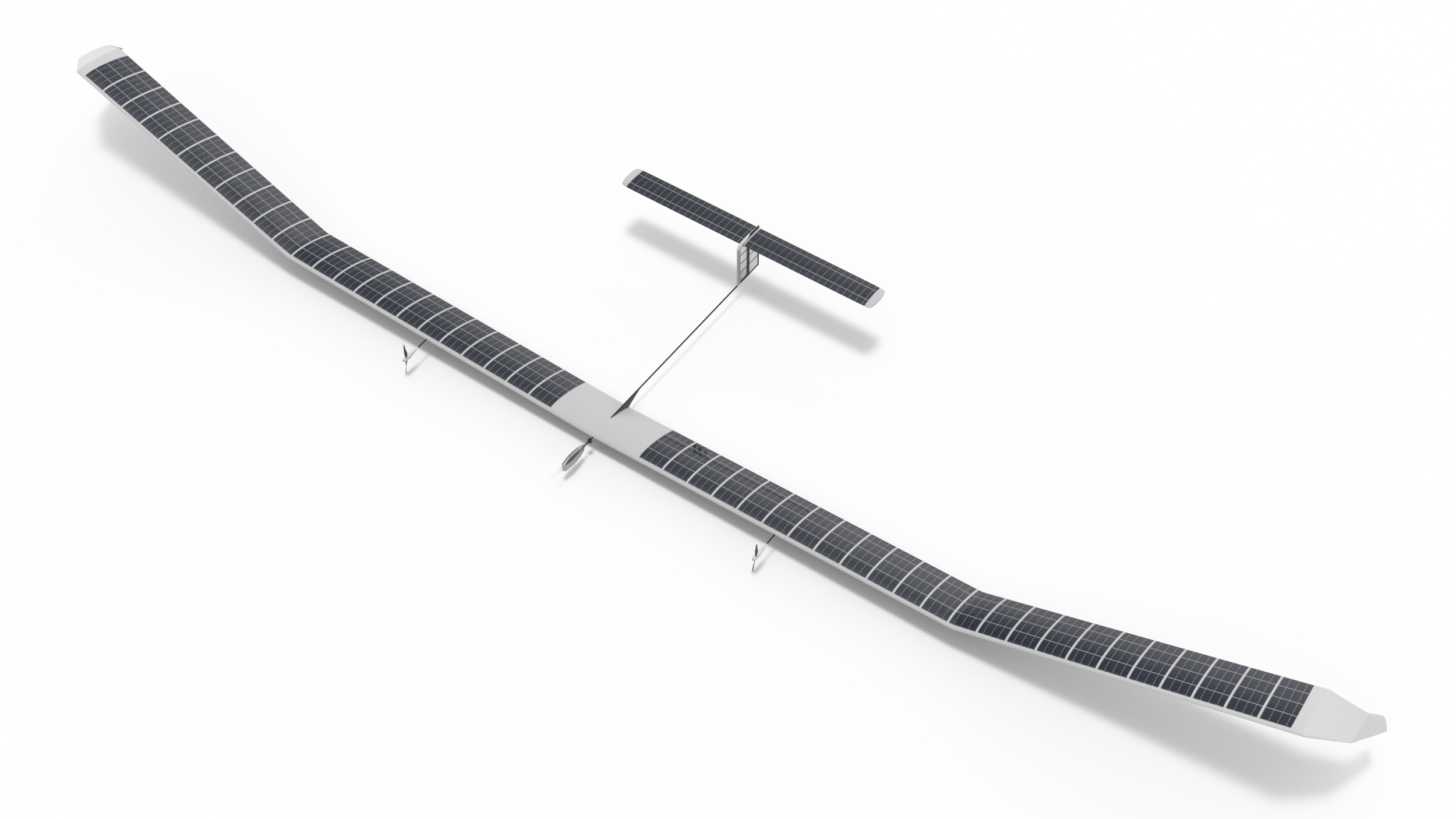 3D model Airbus Zephyr S Solar Powered Drone