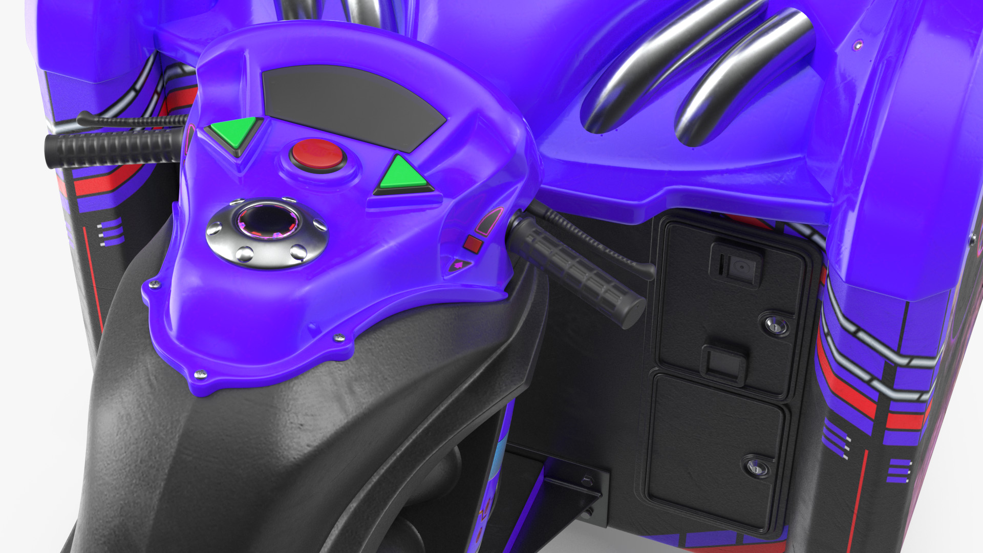 3D Motorcycle Racing Arcade Machine Off