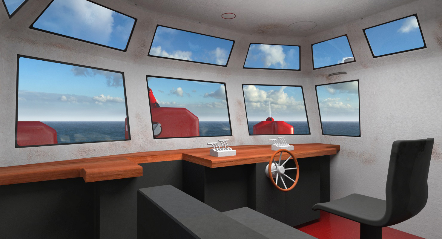 3D Fire Boat LA Fire Department model