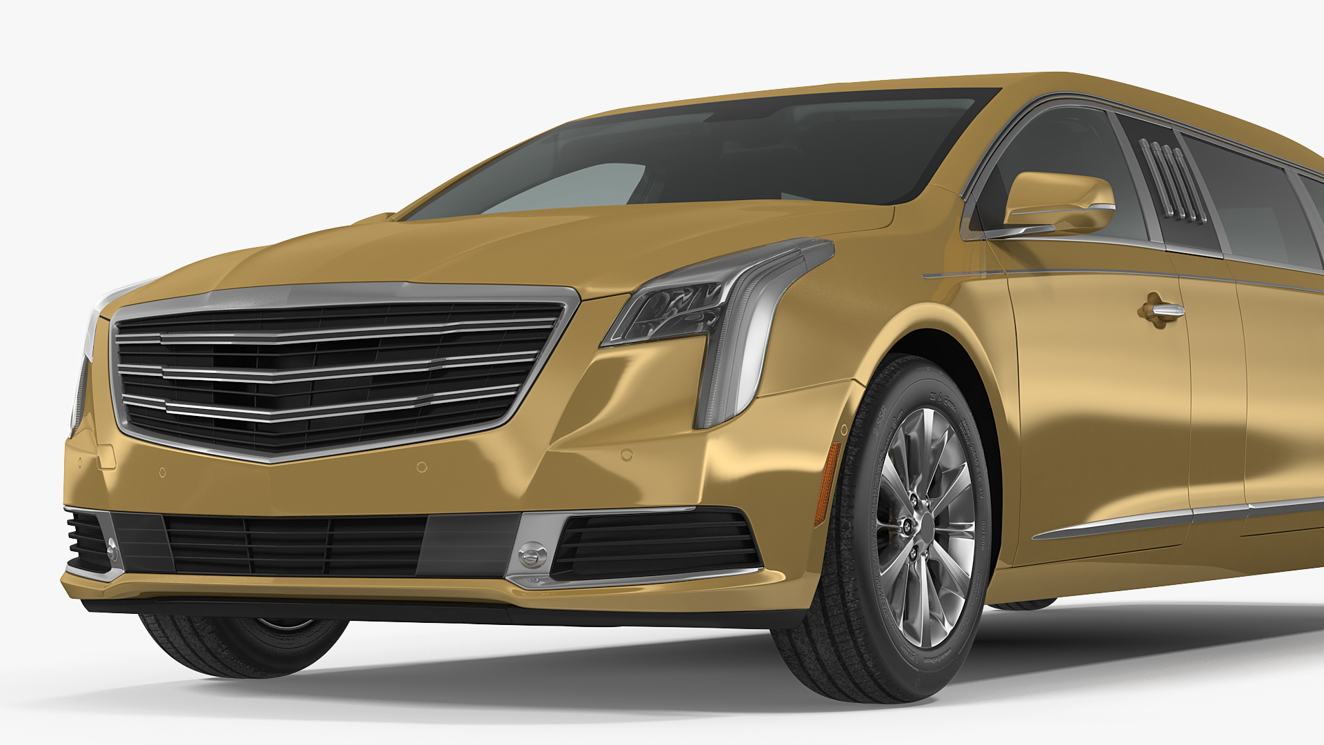 Stretch Limousine Generic Rigged 3D