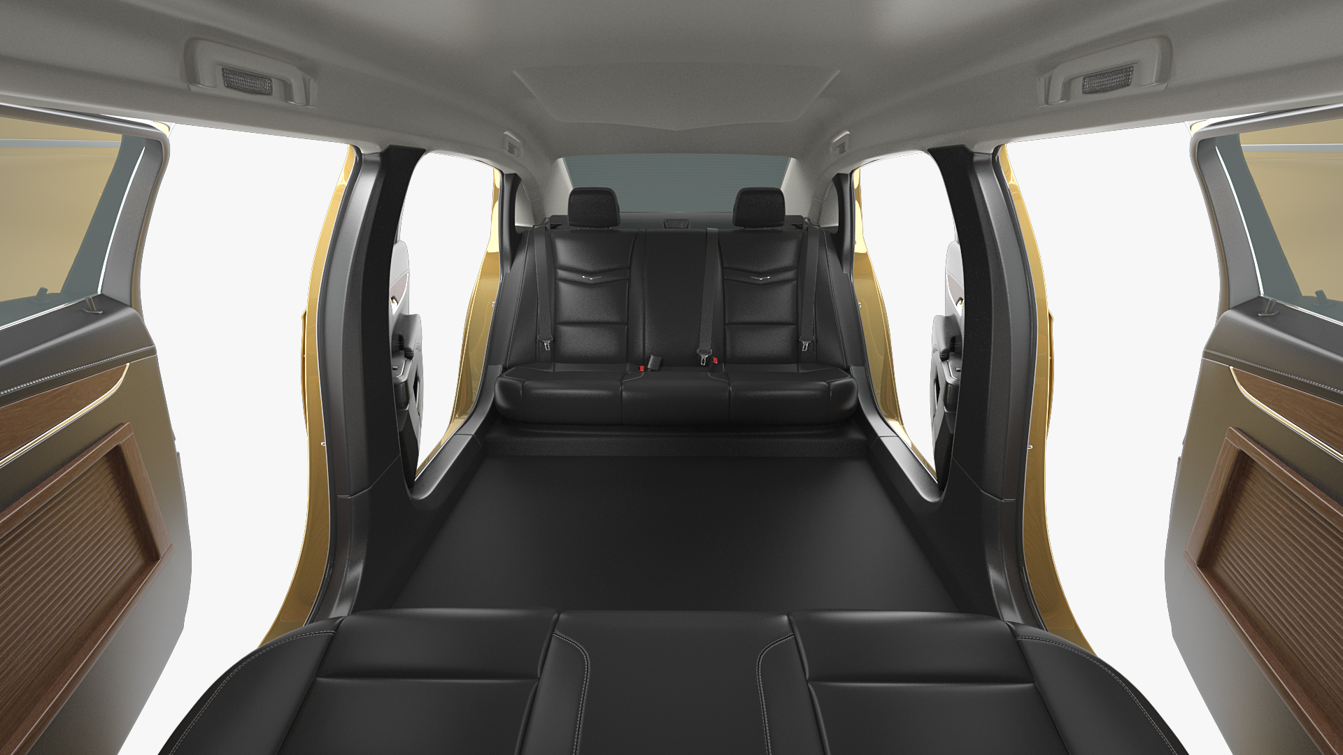Stretch Limousine Generic Rigged 3D