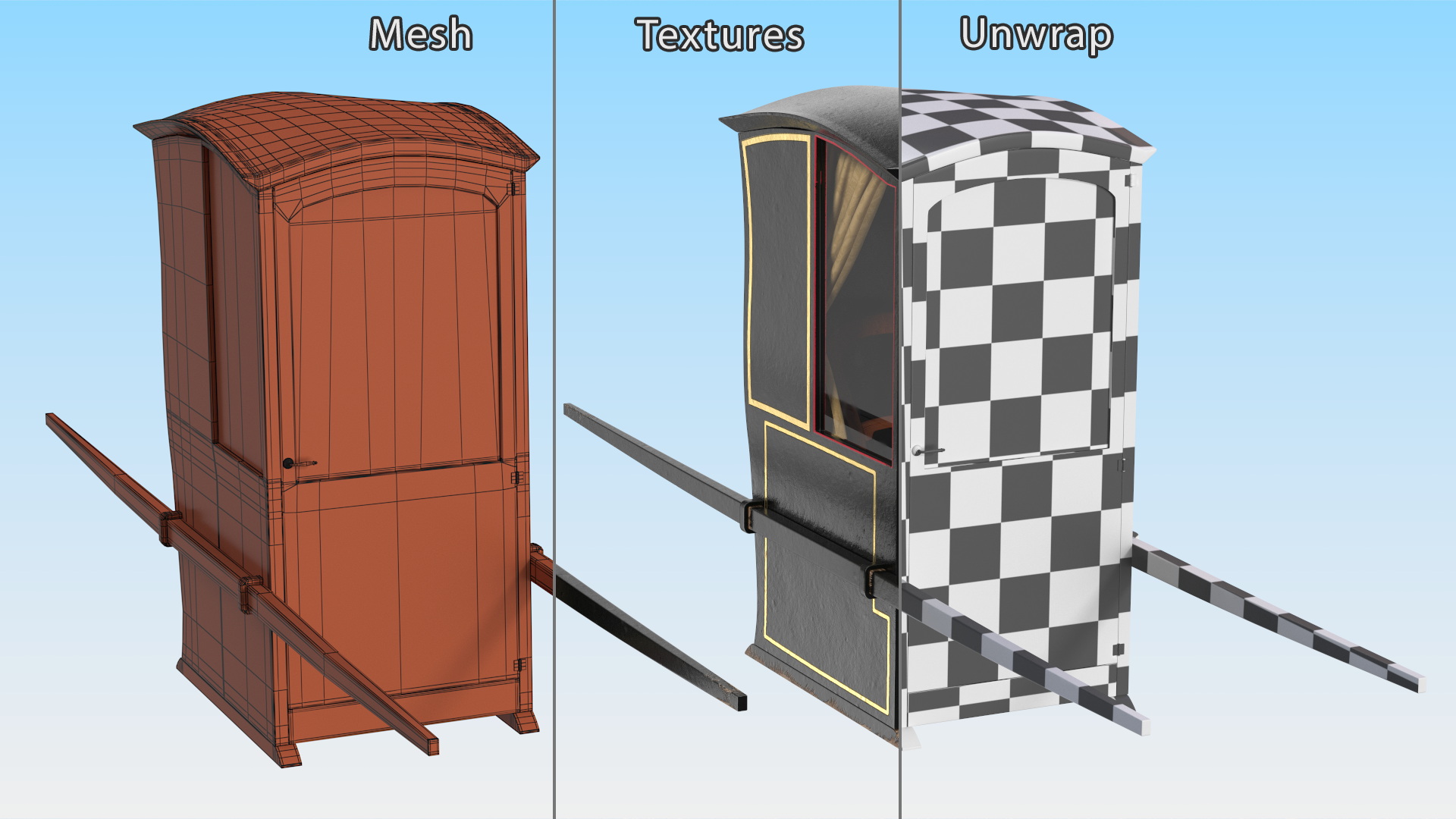 Turkish Palanquin 3D