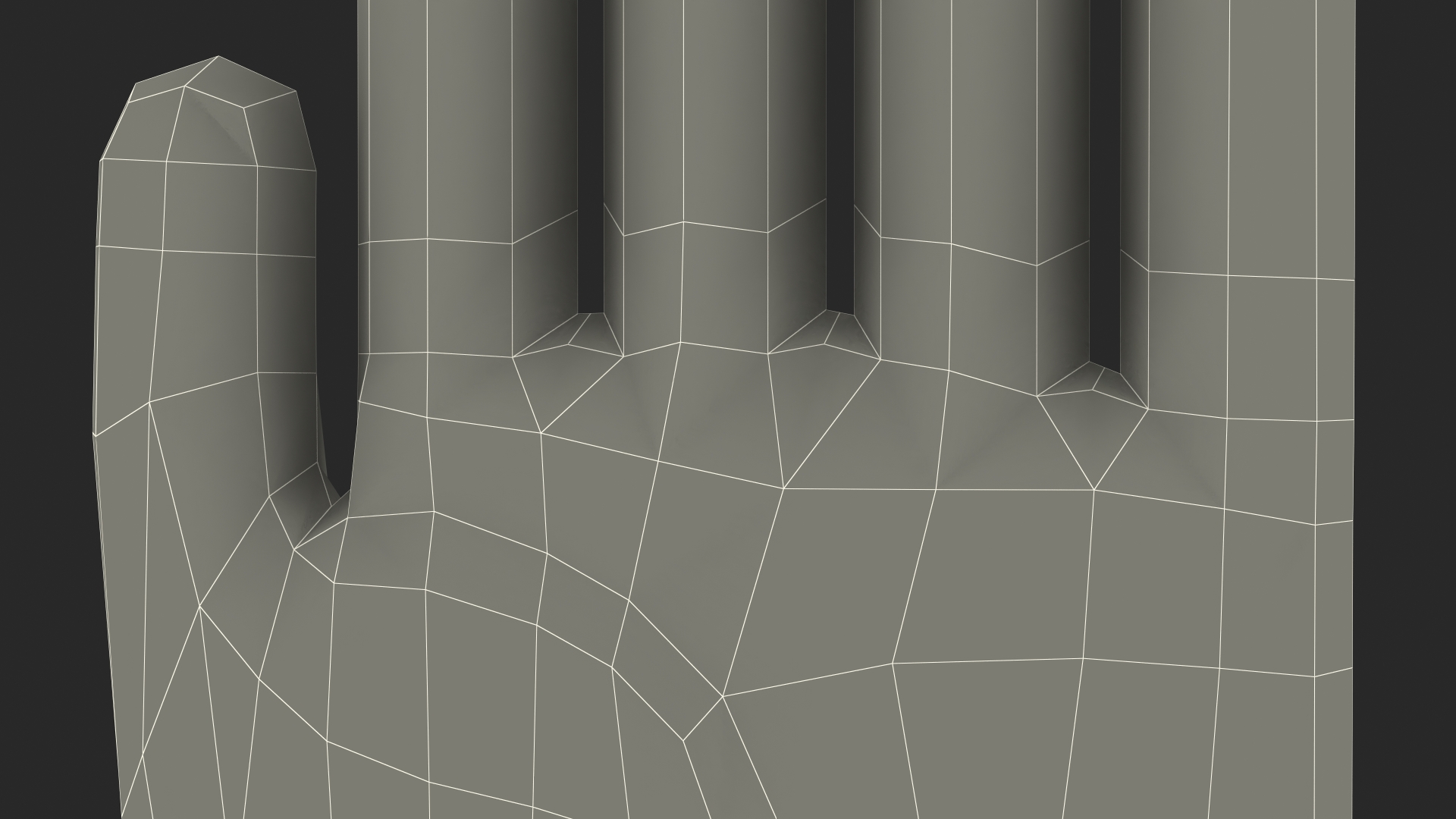 Raised Hand Emoji 3D
