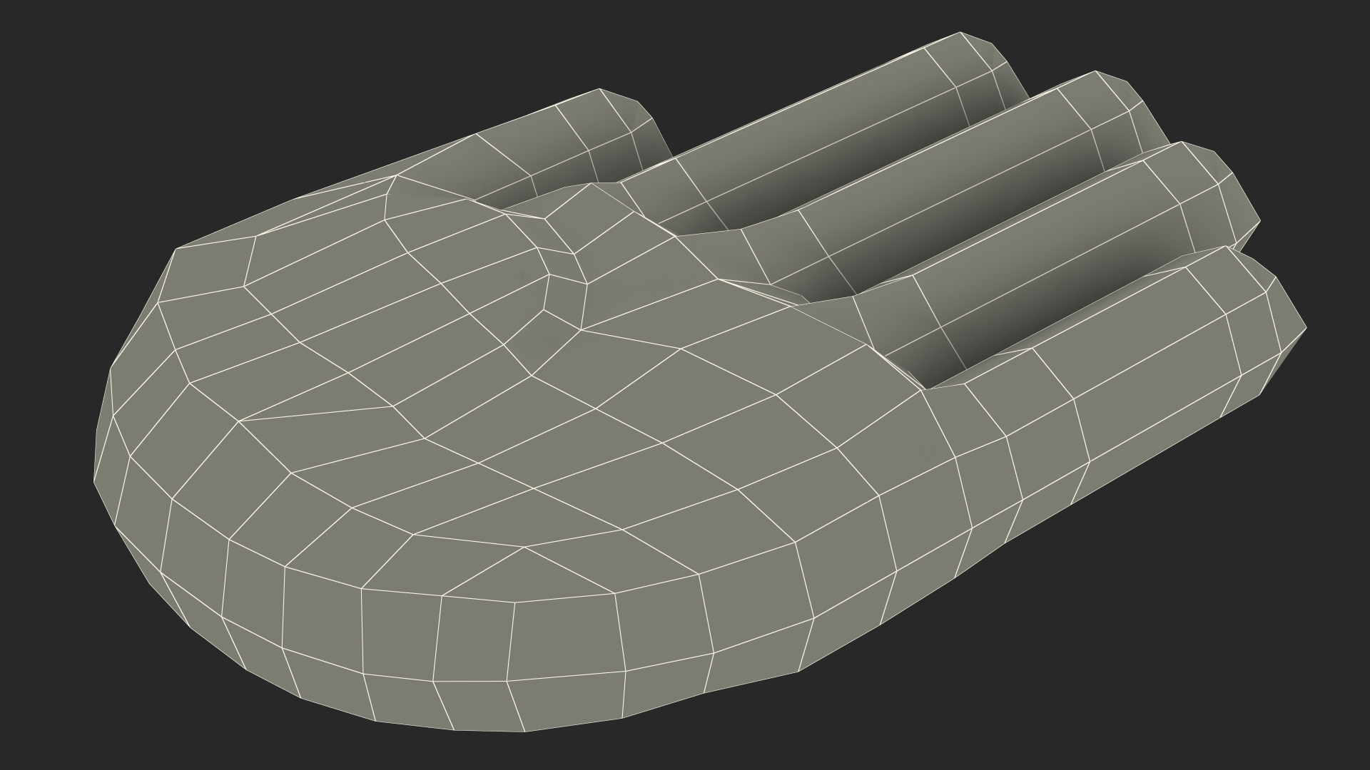 Raised Hand Emoji 3D