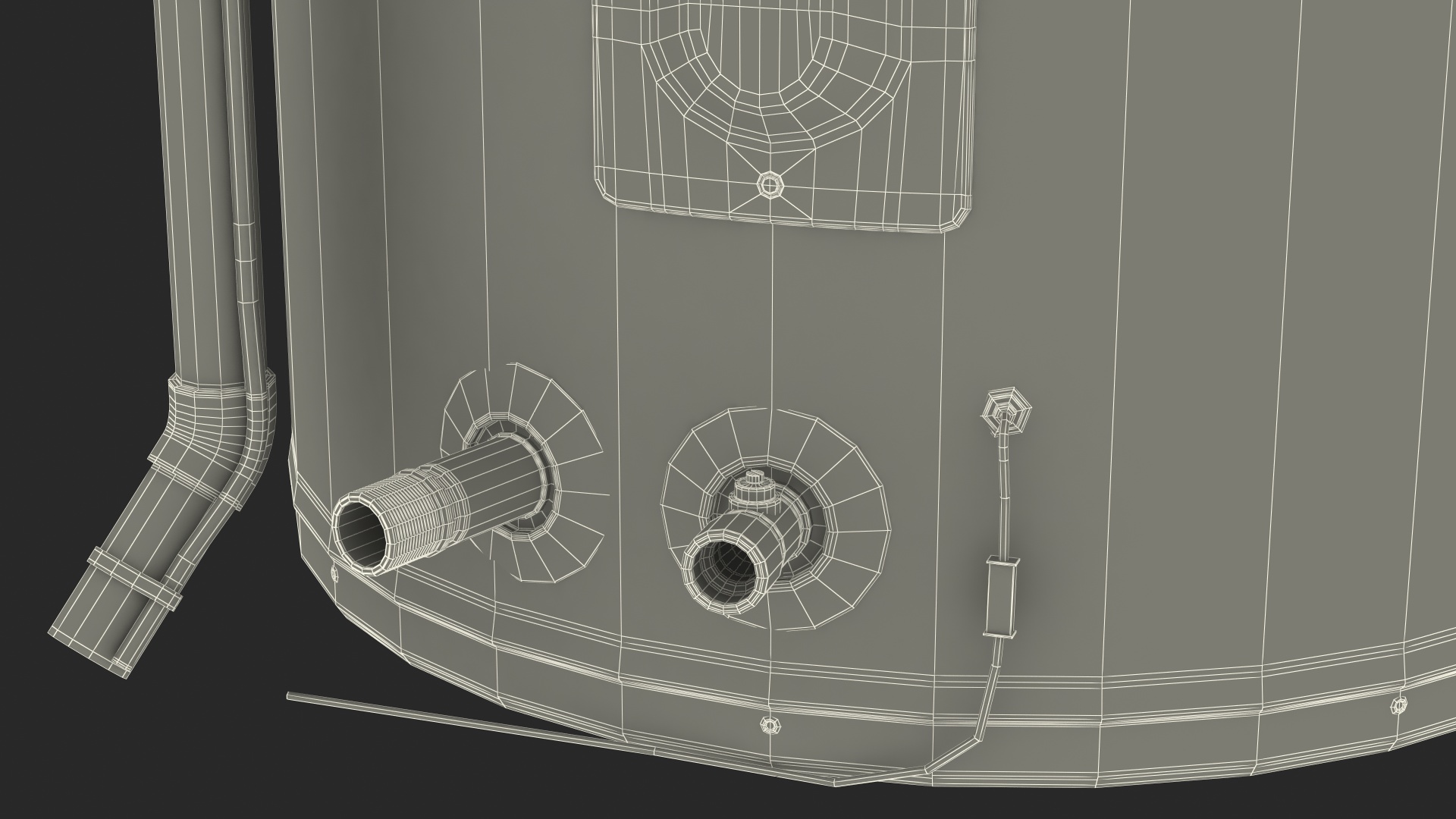 3D Hybrid Electric Water Heater model