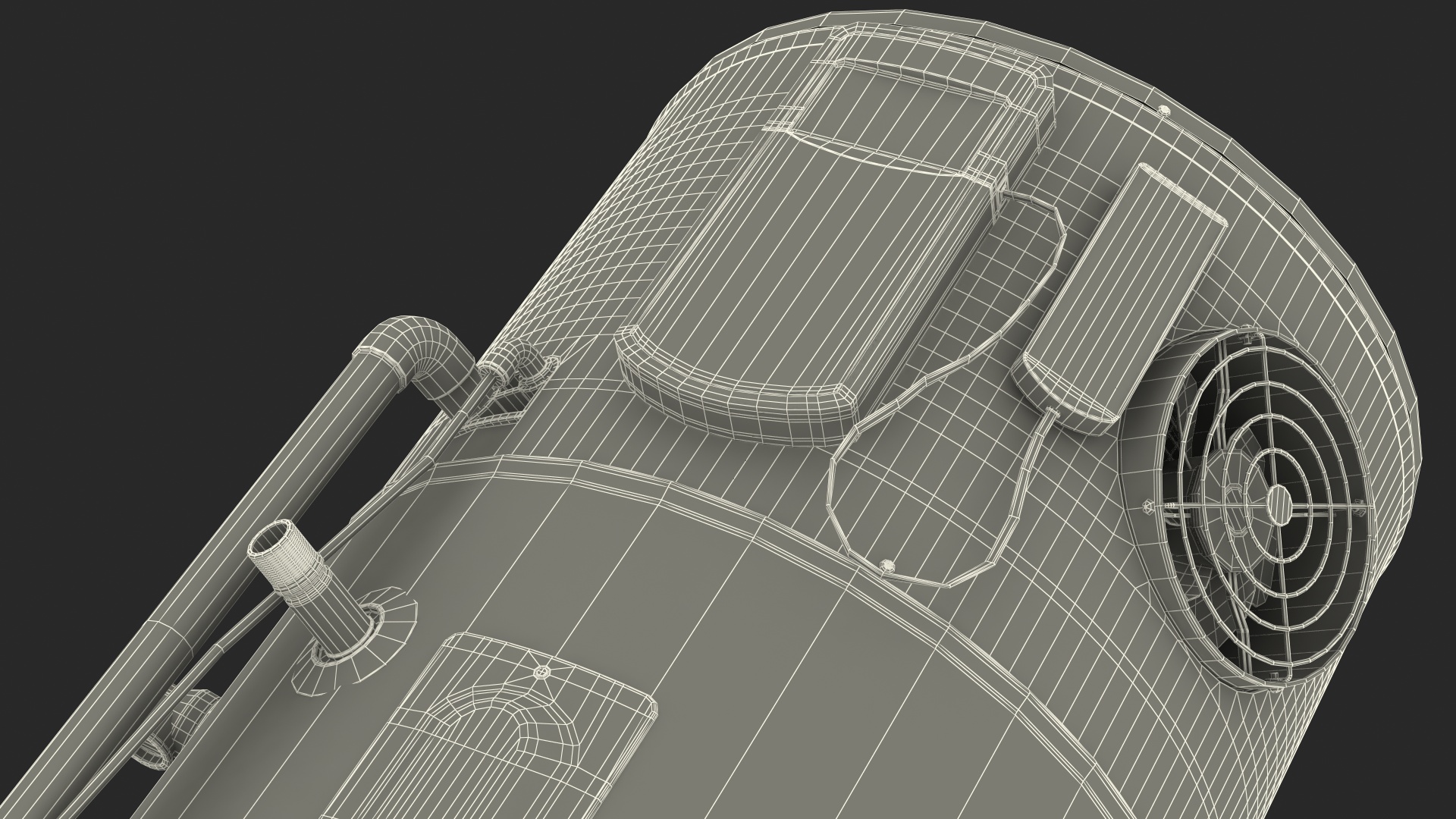 3D Hybrid Electric Water Heater model