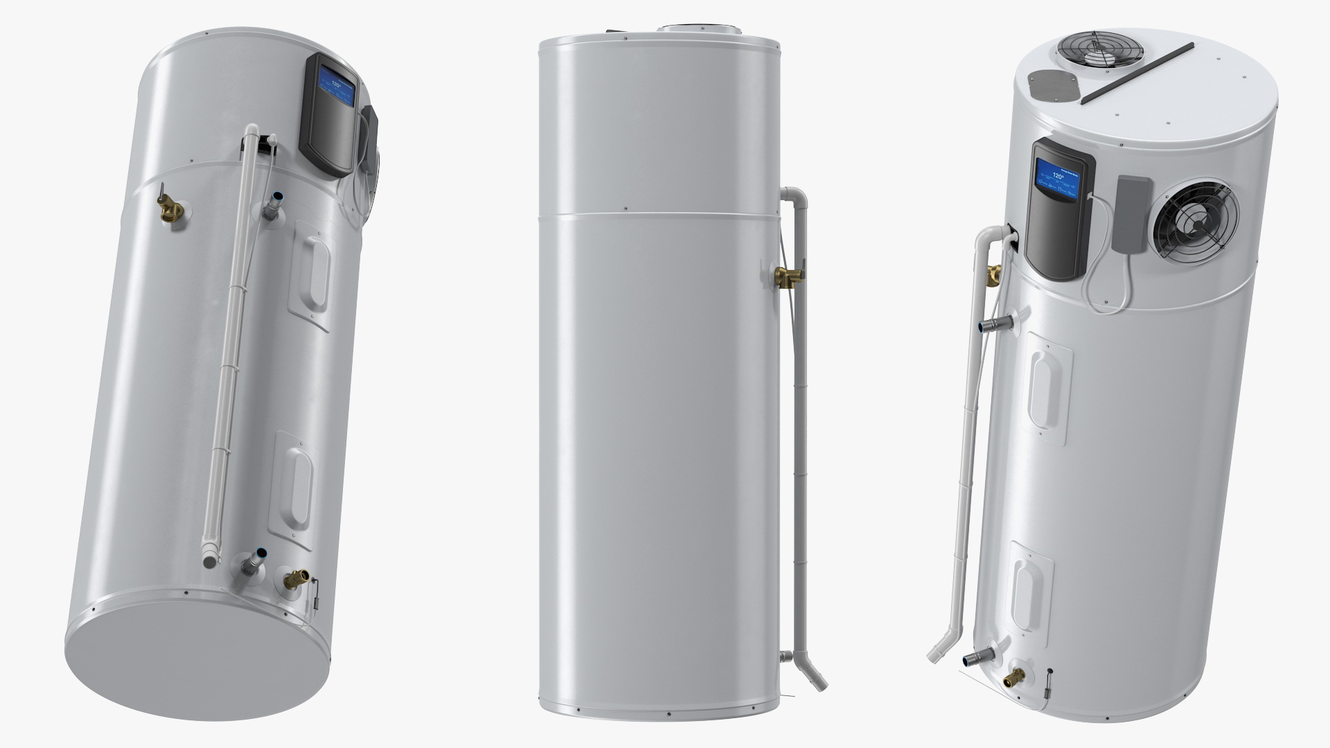 3D Hybrid Electric Water Heater model