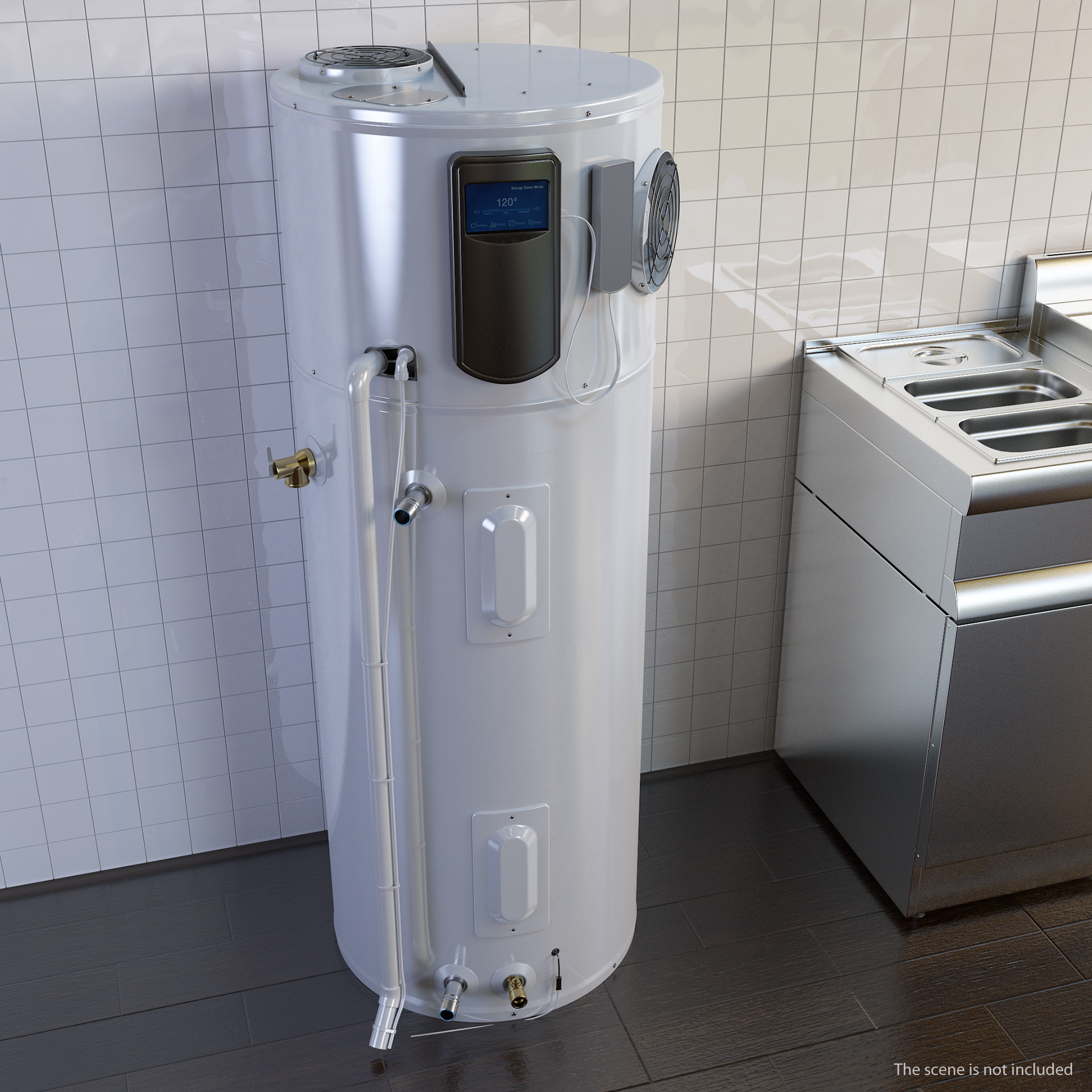 3D Hybrid Electric Water Heater model